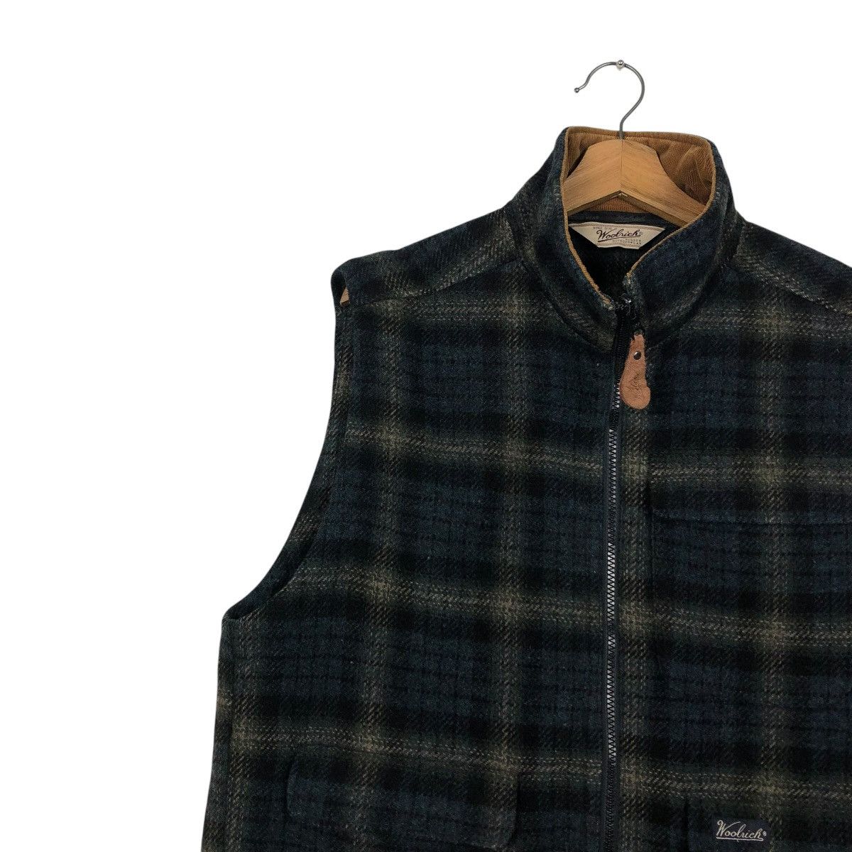 Japanese Brand 🔥VINTAGE WOOL VEST JACKET WOOLRICH TARTAN DESIGN CHECK Size US M / EU 48-50 / 2 - 9 Thumbnail