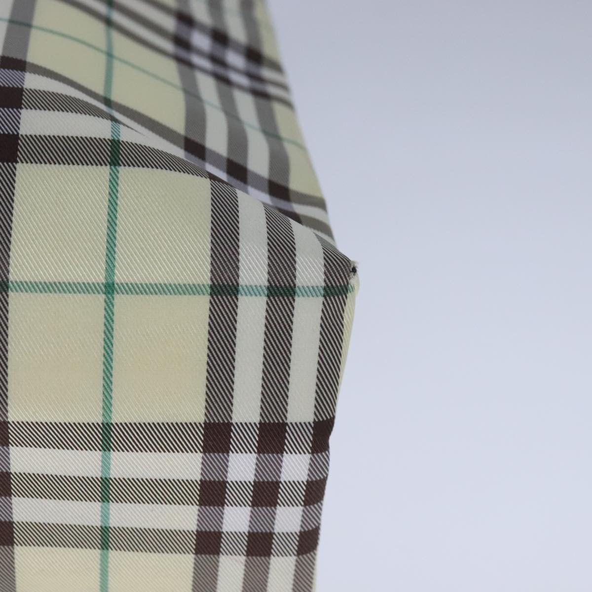 Burberry Burberry Nova Check Hand Bag Nylon Yellow Size ONE SIZE - 11 Thumbnail