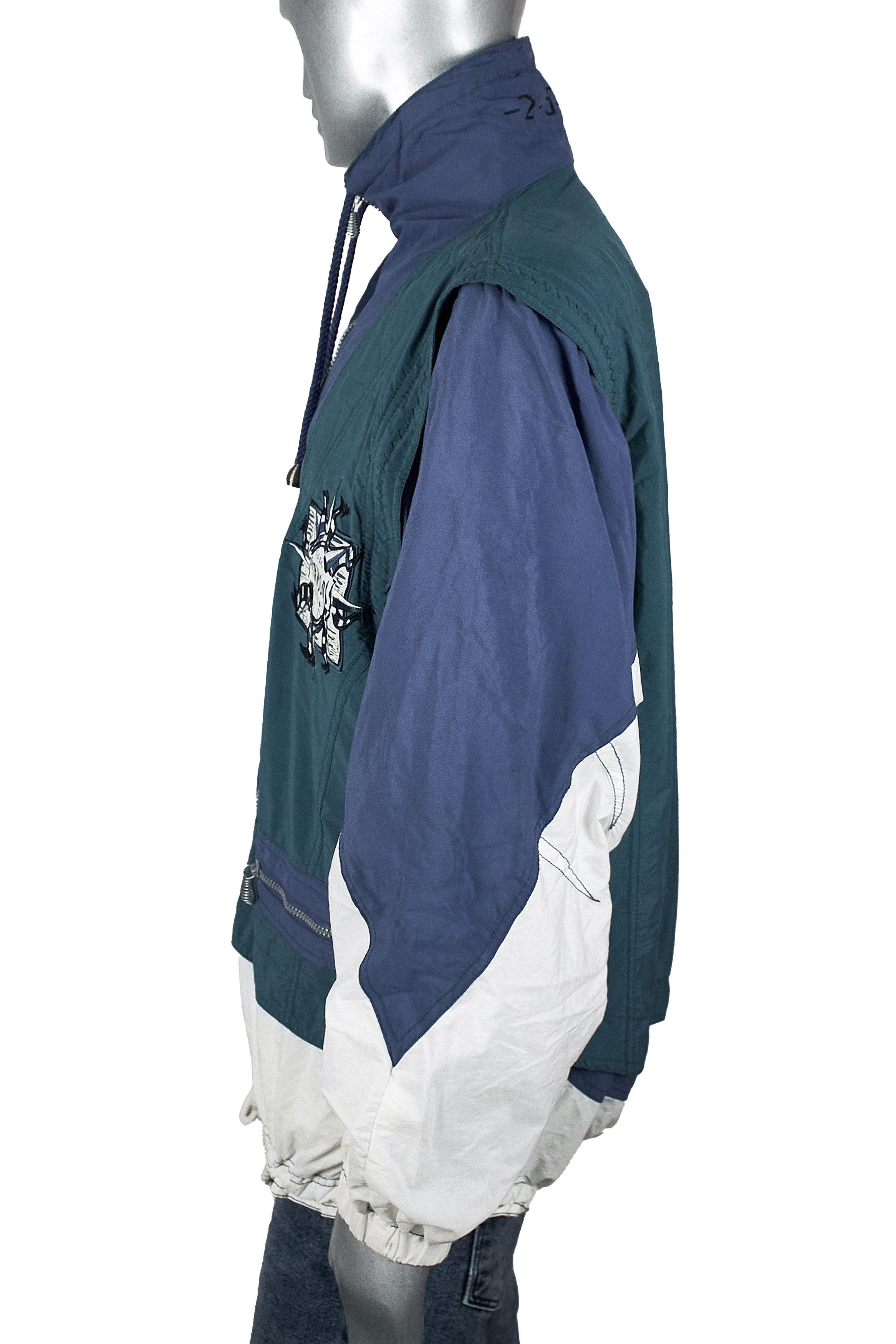 Vintage Vintage Y2K windbreaker transformer jacket vest Killtec Size US L / EU 52-54 / 3 - 4 Thumbnail