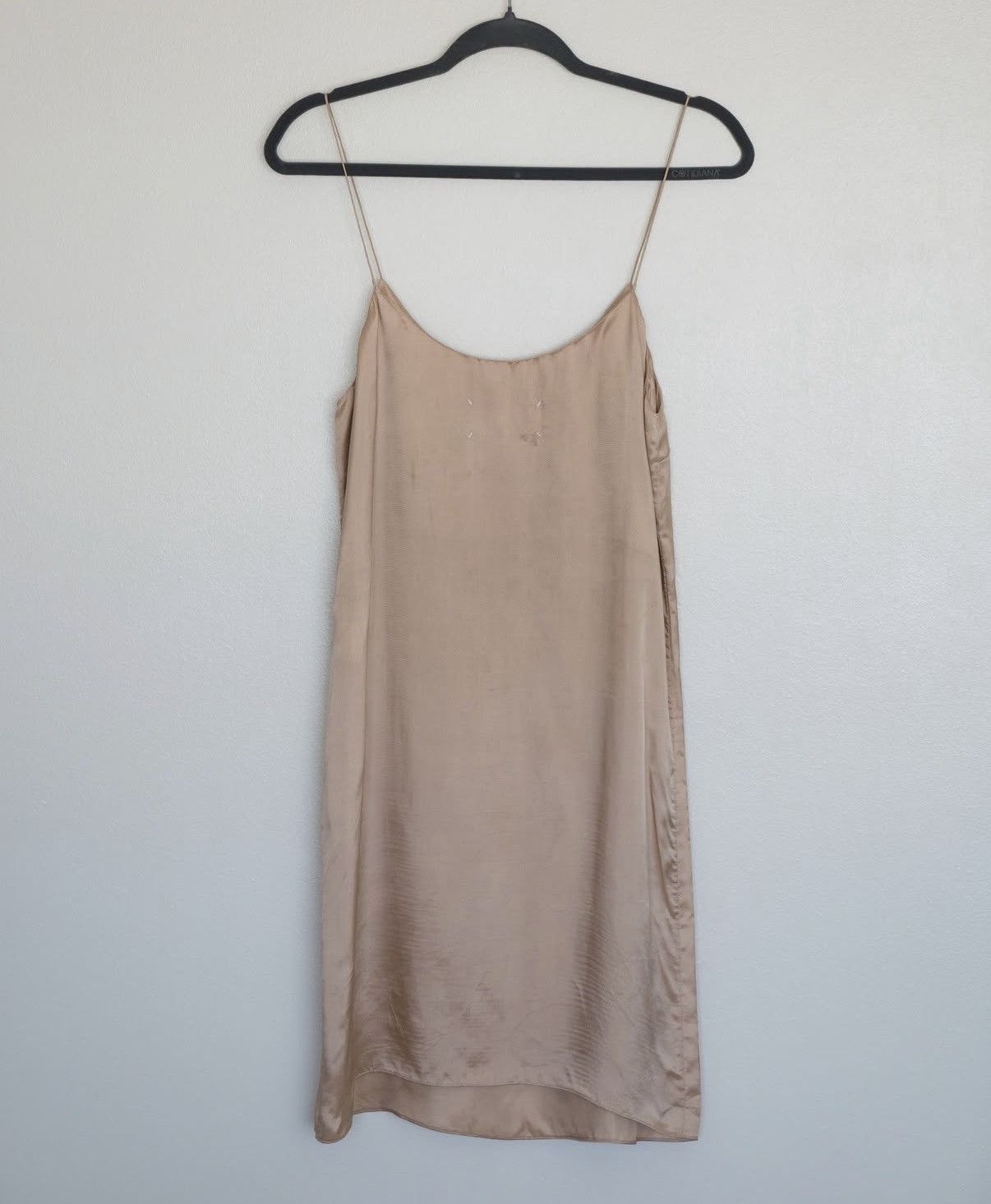 Maison Margiela Maison Margiela Nude Satin Slip Dress Size M / US 6-8 / IT 42-44 - 3 Thumbnail