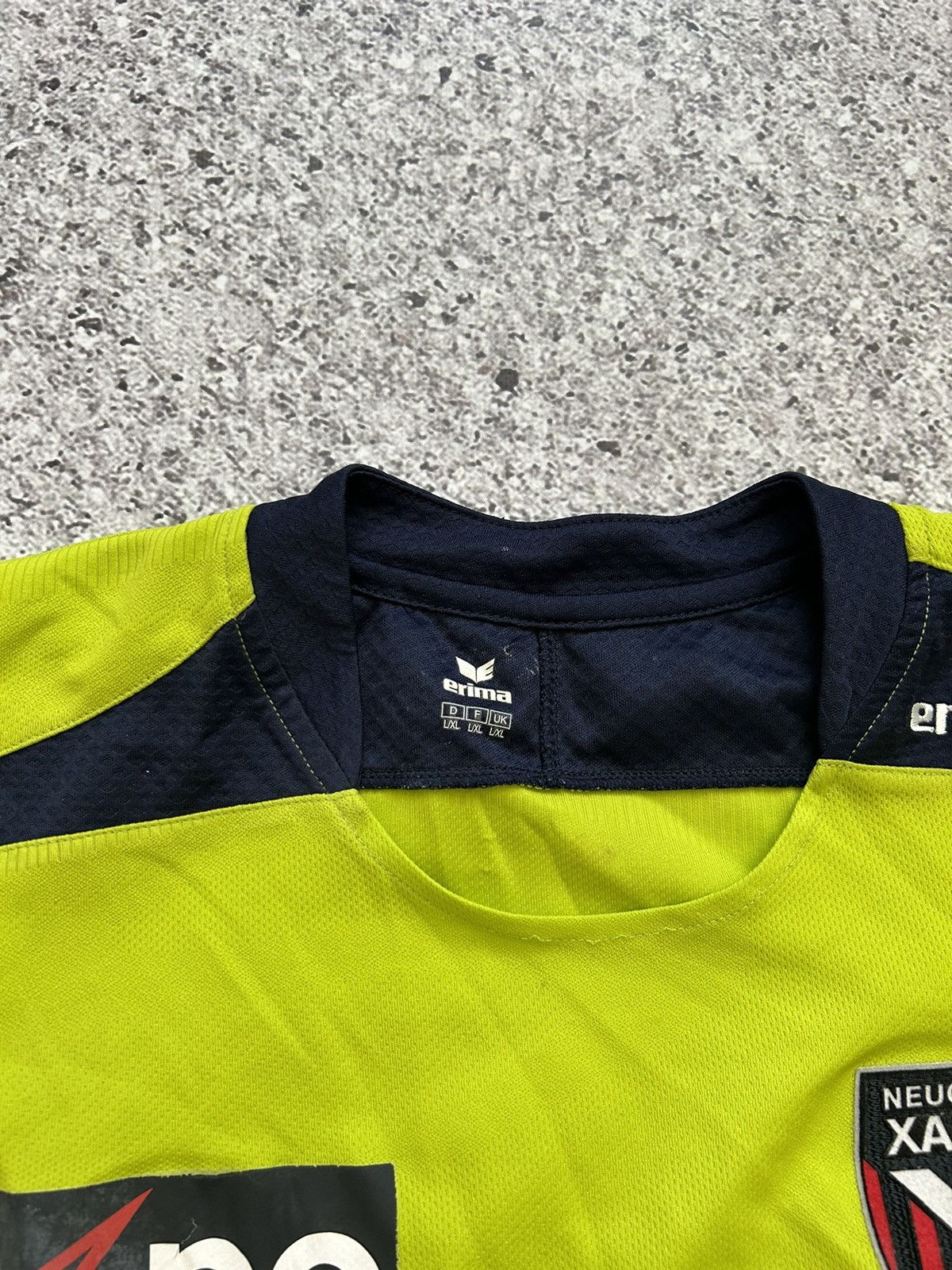 Erima × Vintage Vintage Neuchatel Xamax Faivre Goalkeeper Soccer Jersey Size US XL / EU 56 / 4 - 17 Thumbnail