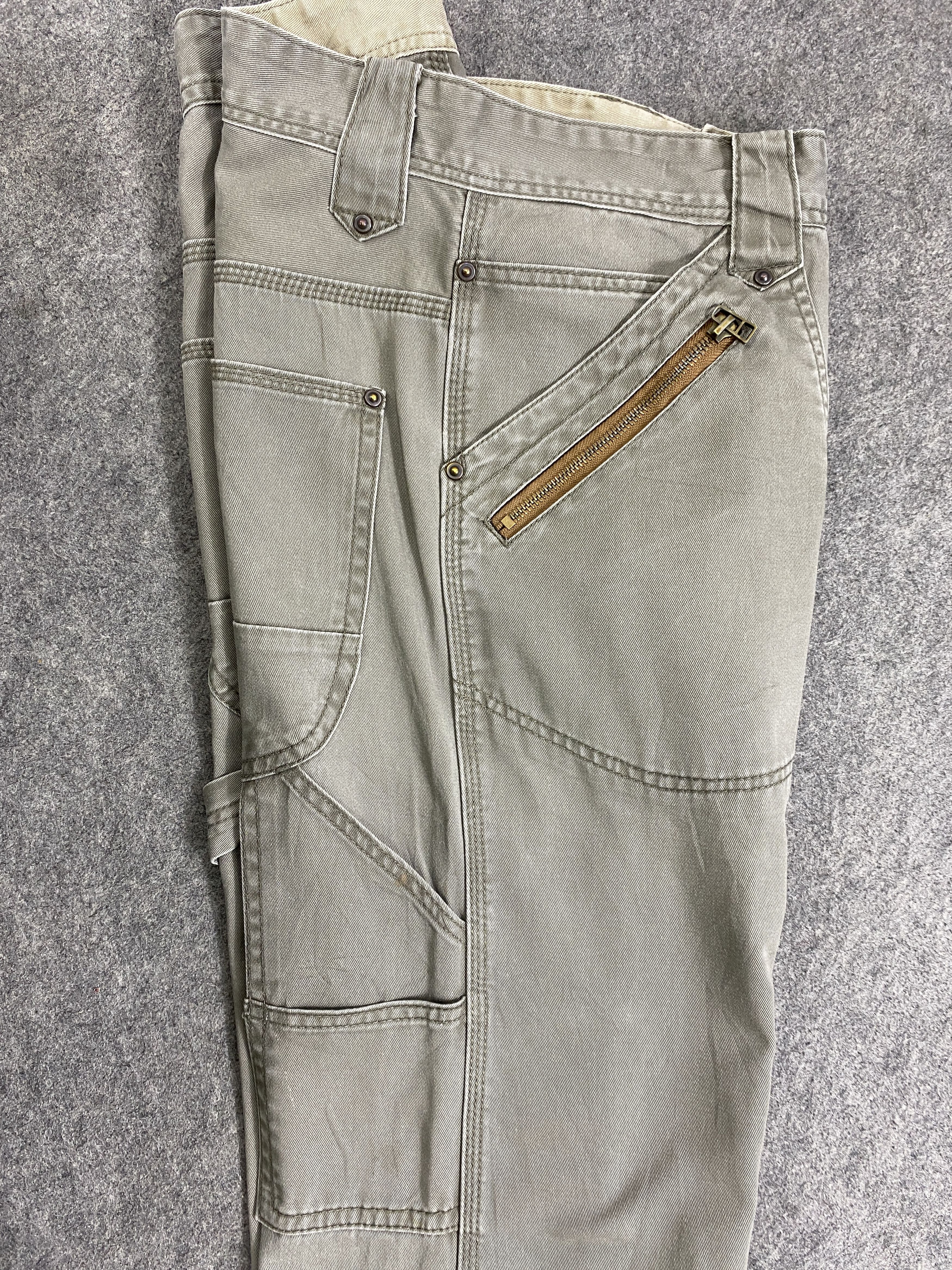 Japanese Brand Kurasufuku Workwear Japanesse Cargo Multipocket Pants -CP272 Size US 34 / EU 50 - 3 Thumbnail