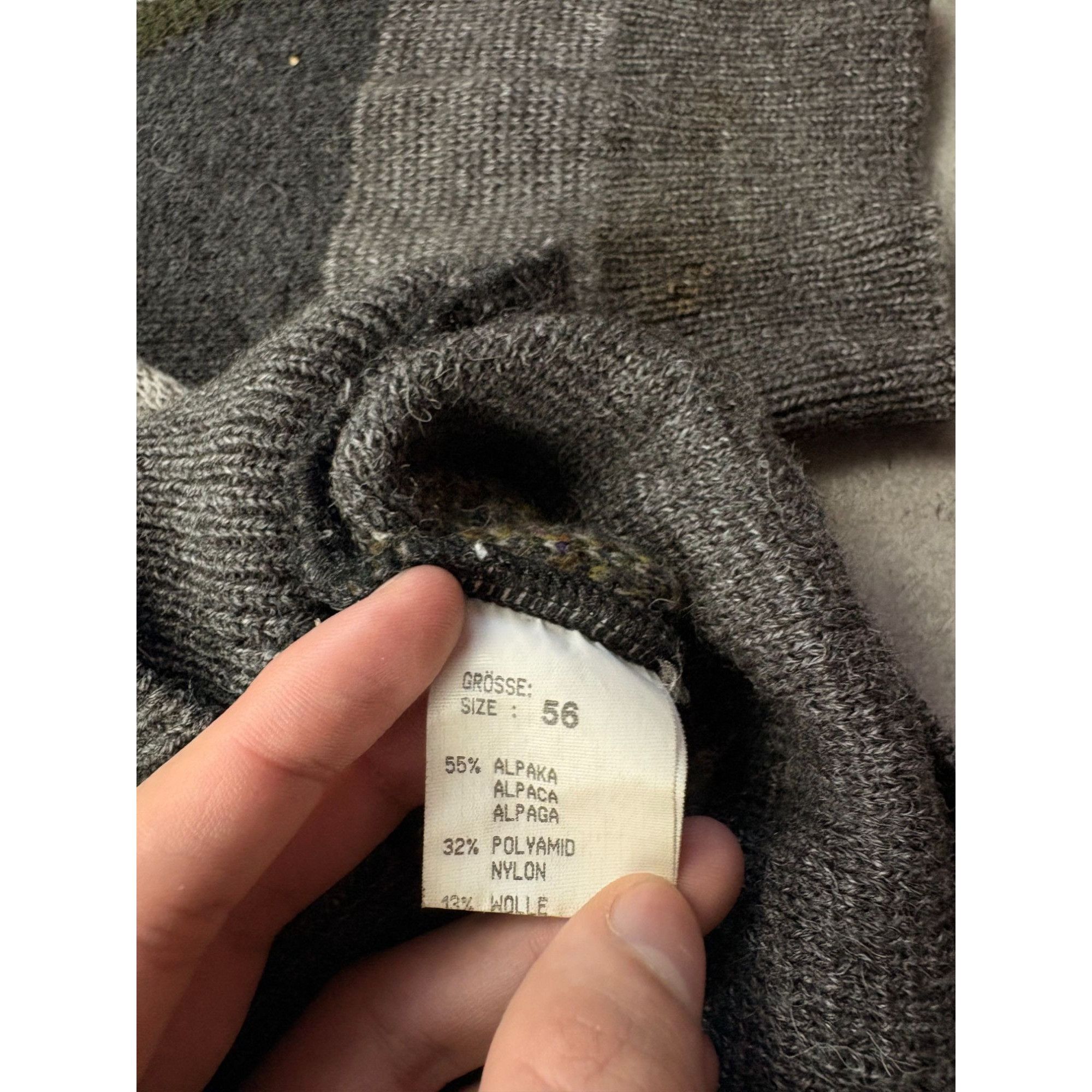 Hugo Boss ARCHIVAL HUGO BOSS "Anthracite" Luxury Knit – XL Elite Grail Size US XL / EU 56 / 4 - 6 Thumbnail