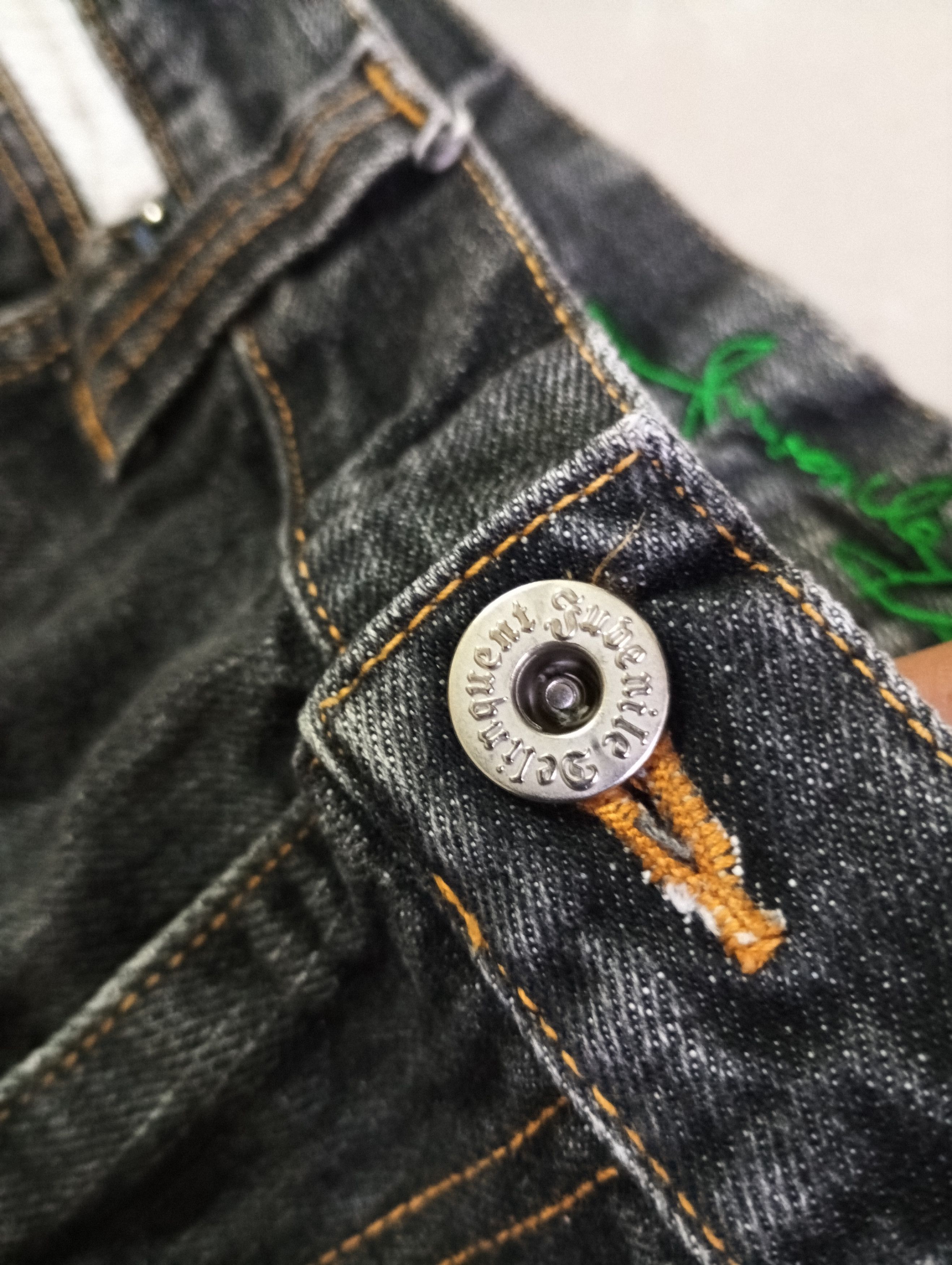 Designer × Japanese Brand Juvenile delinquent Japanese jeans Size US 35 - 6 Thumbnail