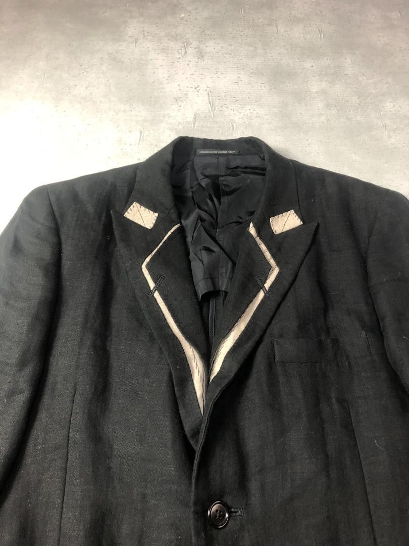 Yohji Yamamoto Yohji Yamamoto Hemp Cotton Jacket Size US M / EU 48-50 / 2 - 6 Thumbnail