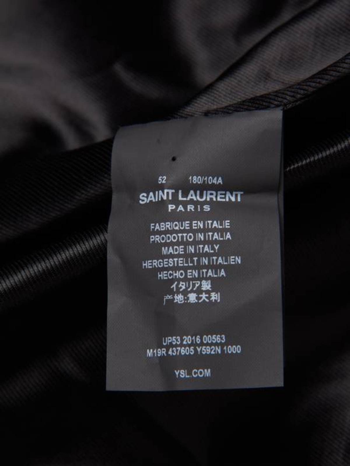 Saint Laurent Paris Saint Laurent Double-Breasted Astracan Fur Coat Size US S / EU 44-46 / 1 - 16 Thumbnail
