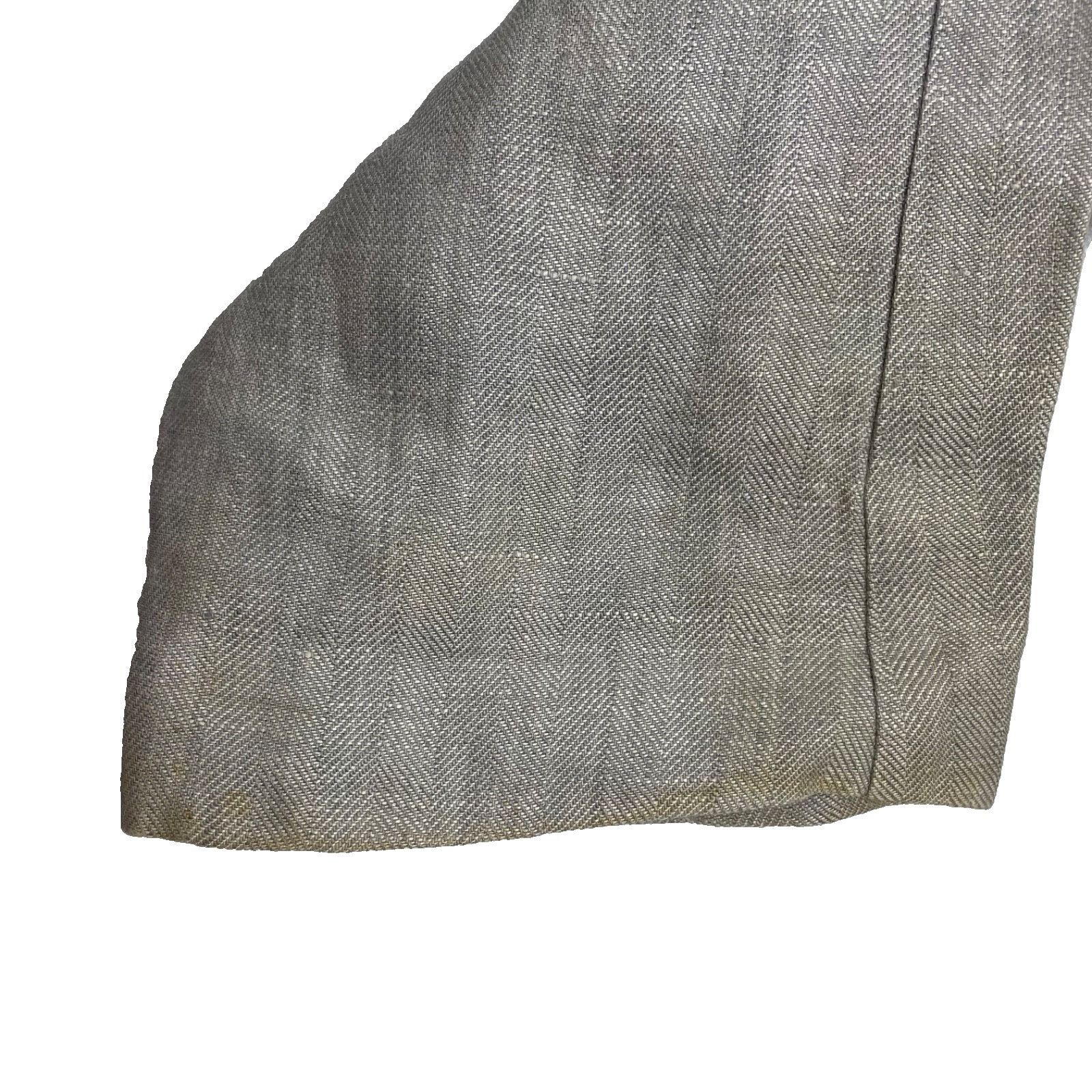 Tommy Bahama Tommy Bahama Men’s 100% Irish Linen 2-Button Blazer Beige/Ta Size 40R - 15 Thumbnail