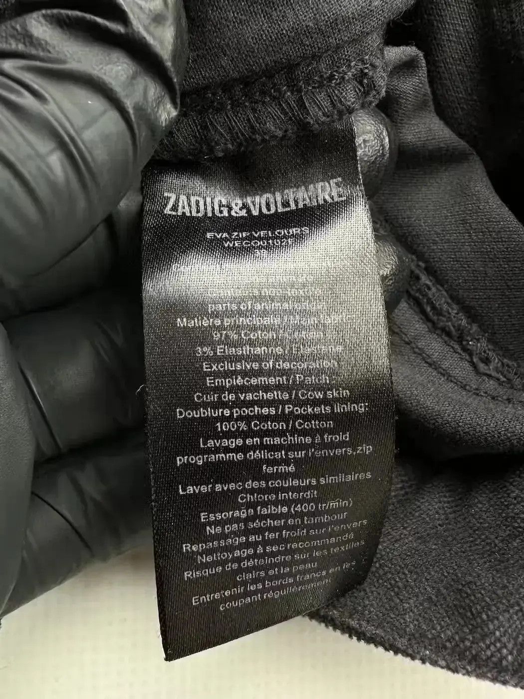 Zadig & Voltaire Zadig&Voltaire Zipped Pants (163) Size 38" / US 16 / IT 52 - 8 Thumbnail