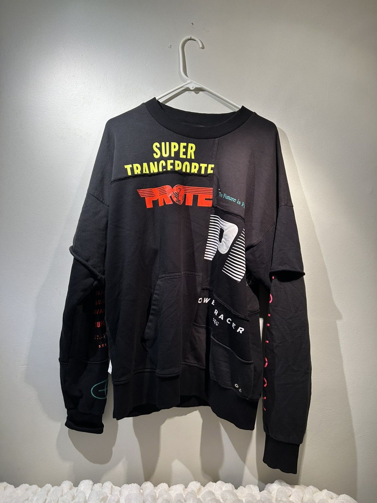 Diesel × Japanese Brand × Vintage Iconic “Rise & Shine” Graphic Sweatshirt by Diesel Size US XL / EU 56 / 4 - 1 Thumbnail