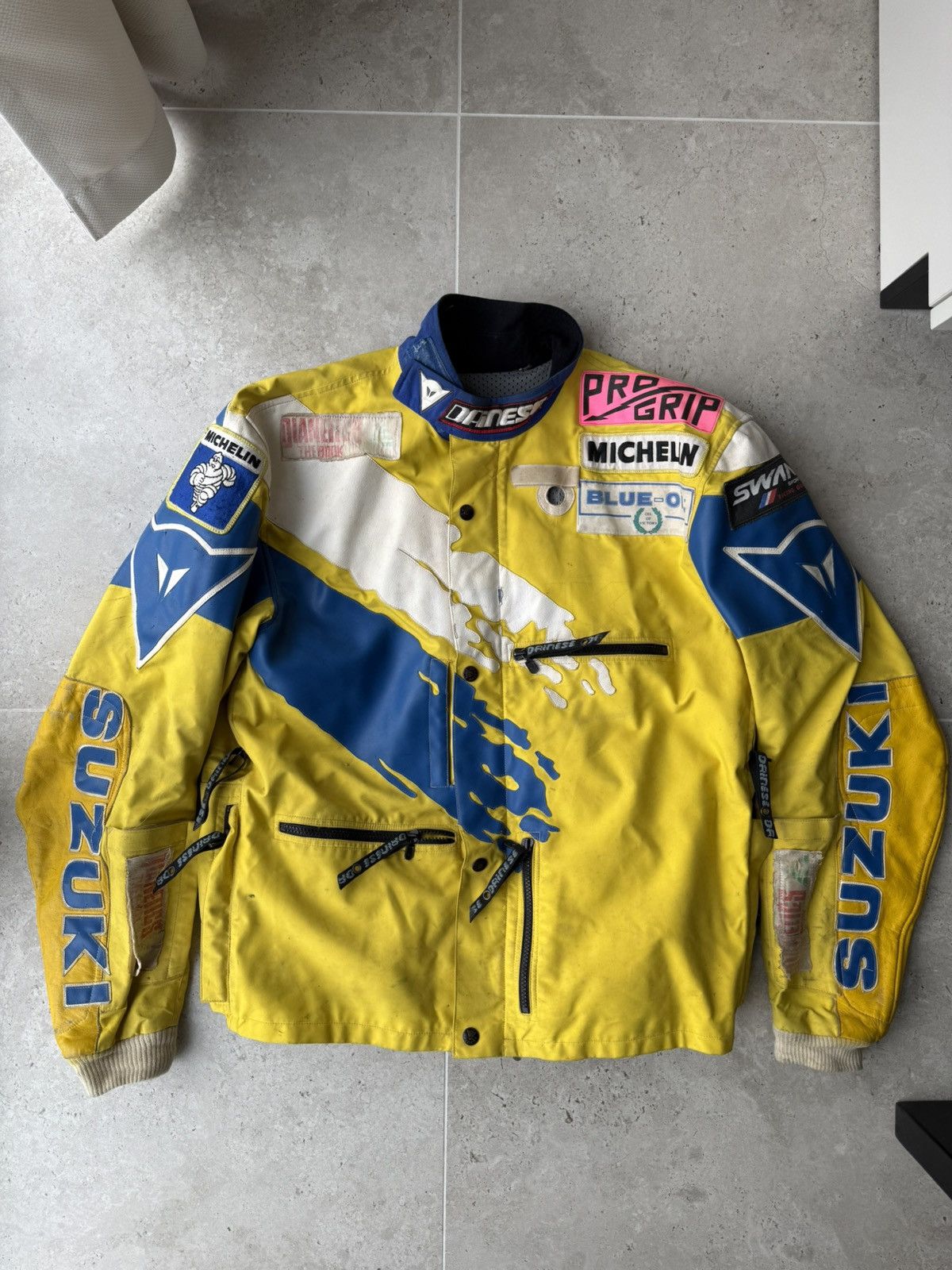 Dainese 🔥VERY RARE Dainese Hydrogen Racing Jacket Suzuki Honda🔥 Size US L / EU 52-54 / 3 - 1 Thumbnail