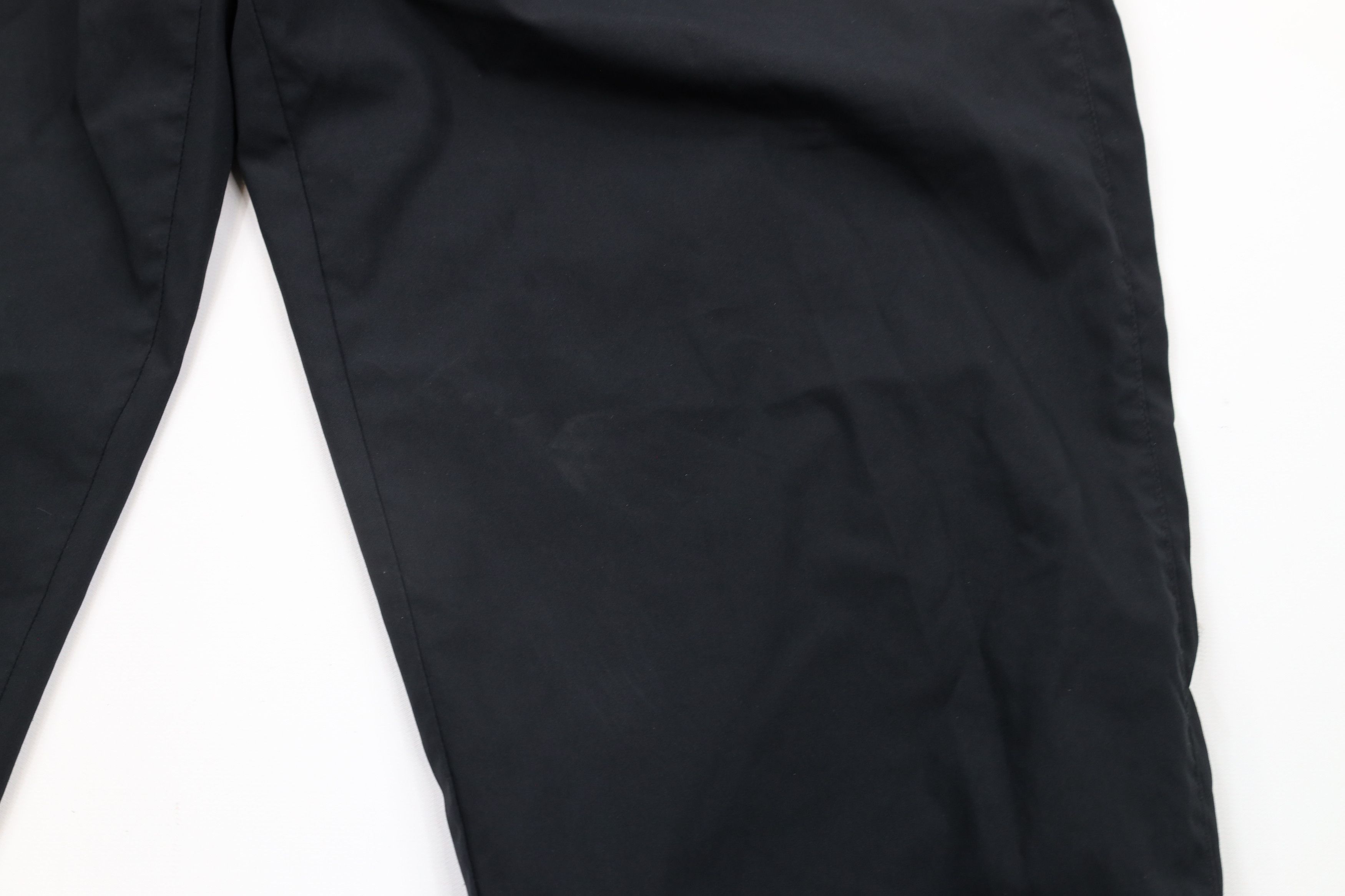 Nike × Vintage Vintage Nike Scott Mini Swoosh Tapered Leg Pants Black Size US 34 / EU 50 - 5 Thumbnail
