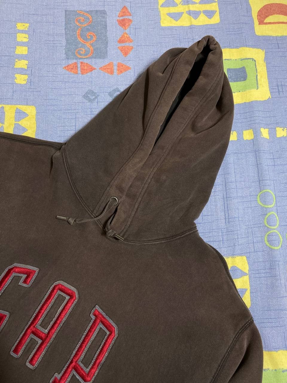 Gap × Japanese Brand Vintage GAP big logo Faded y2k hoodie Size US L / EU 52-54 / 3 - 4 Thumbnail