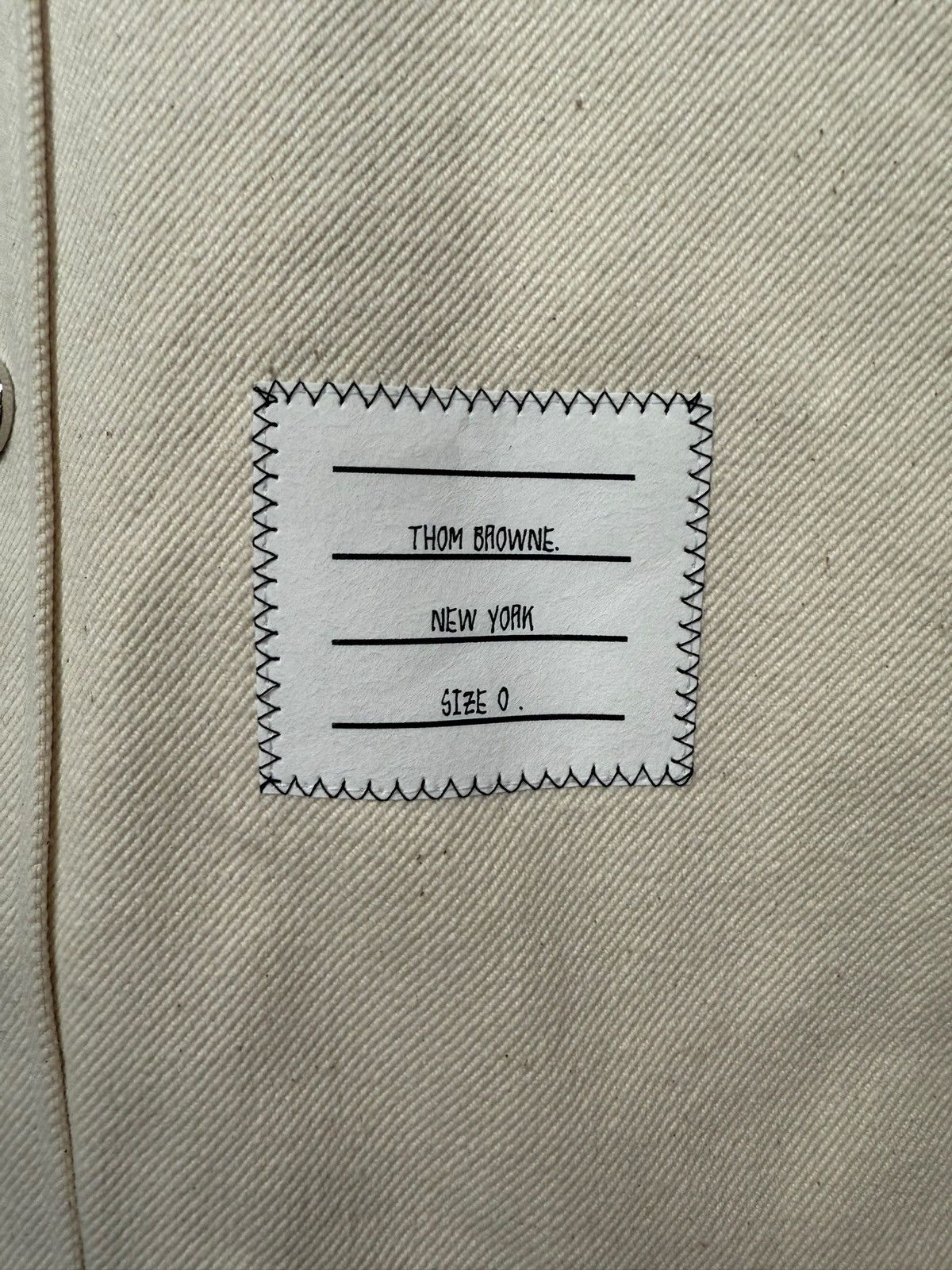 Thom Browne Thom Browne Fun-Mix Selvedge Denim Snap Front Shirt Jacket Size US M / EU 48-50 / 2 - 5 Thumbnail