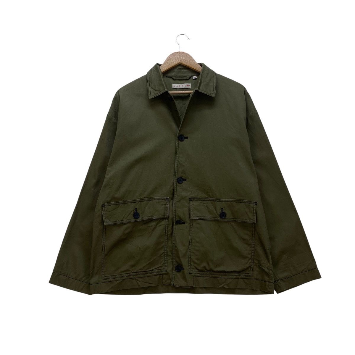 Marni 🔥Marni X Japanese Brand Workwear Jacket Size US M / EU 48-50 / 2 - 1 Thumbnail