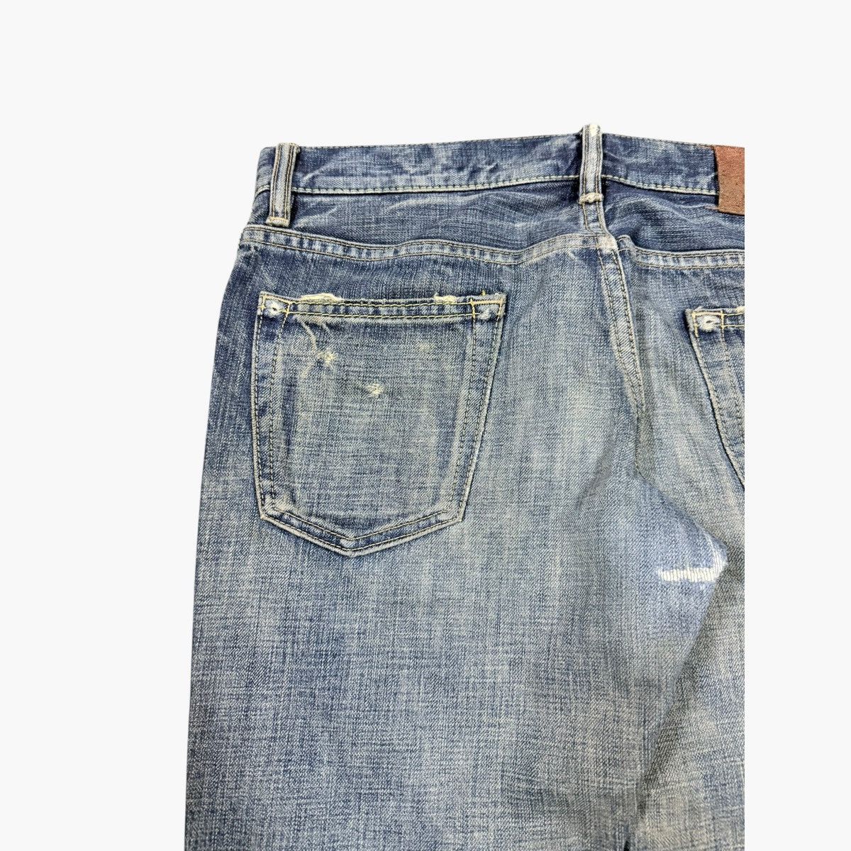 Hysteric Glamour Vtg🔥Hysteric X Ramones Stud Distressed Jeans Size US 32 / EU 48 - 15 Thumbnail