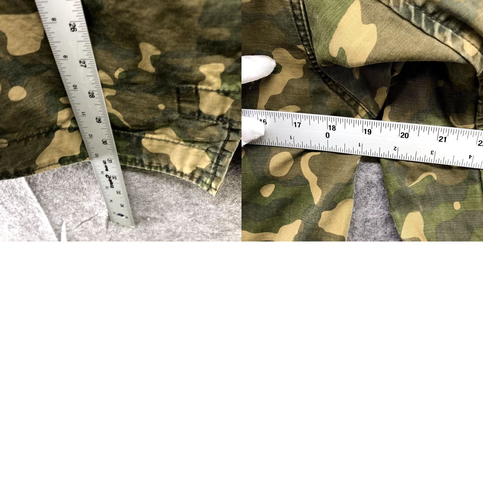 Gap GAP Camo Utility Jacket Womens XS Outdoors Canvas Mid Length Size XS / US 0-2 / IT 36-38 - 8 Thumbnail