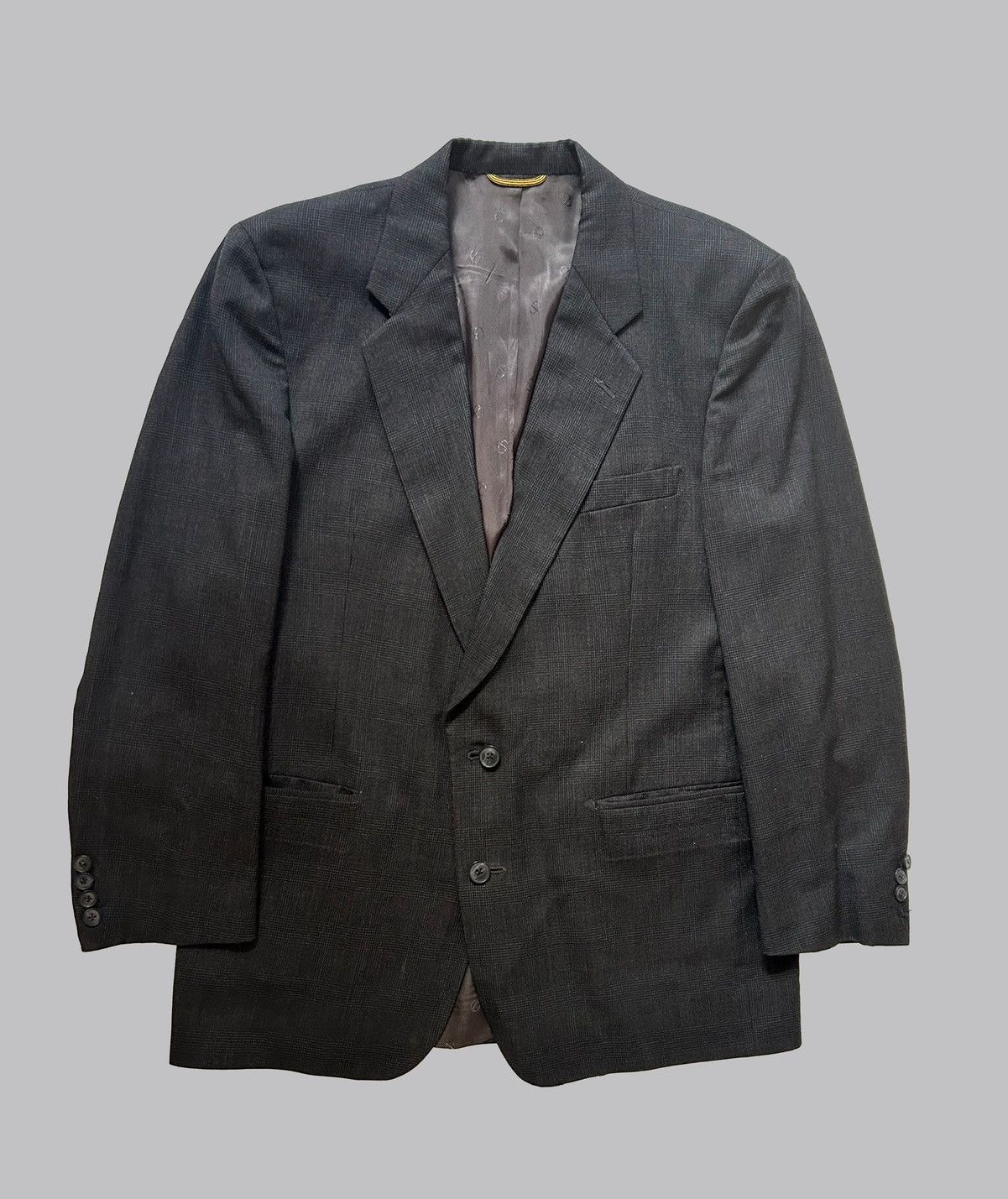 Dior Vintage Dior Checkered Striped Blazer Size 44L - 1 Thumbnail