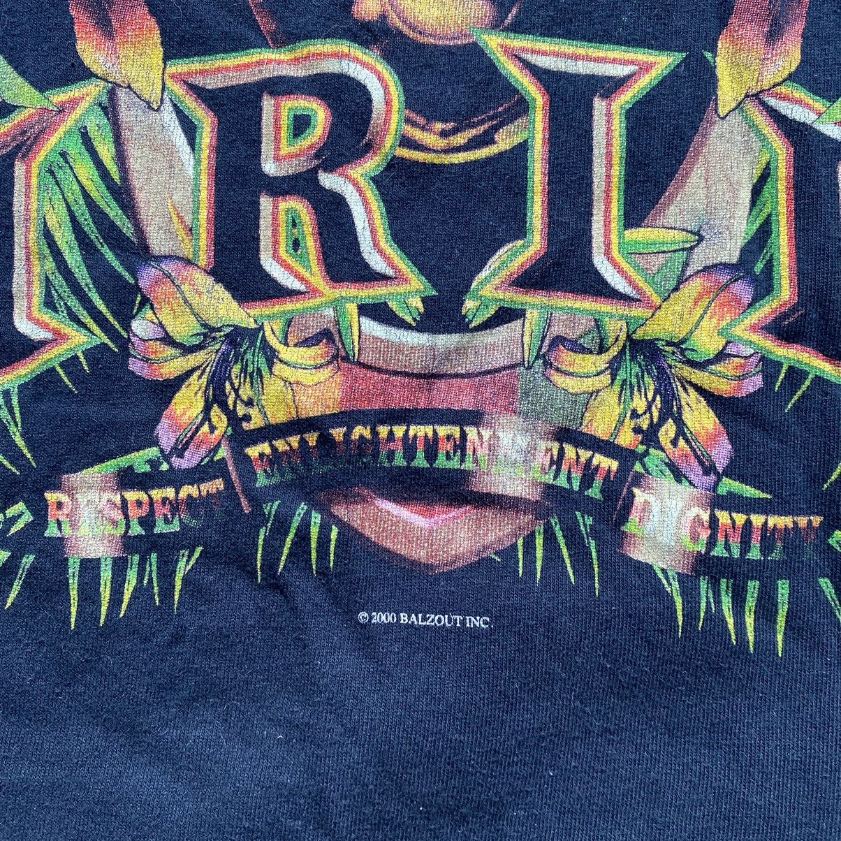 Vintage VINTAGE RAS IRIE SURF STYLE RASTA TEE Size US XL / EU 56 / 4 - 7 Thumbnail