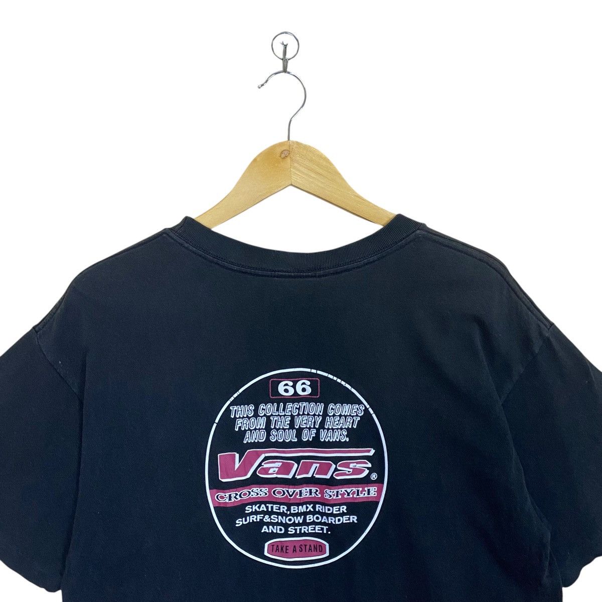 Vans × Vintage × Welcome Skateboards Vintage Vans Big Logo Shortsleeve Tee Size US M / EU 48-50 / 2 - 4 Thumbnail