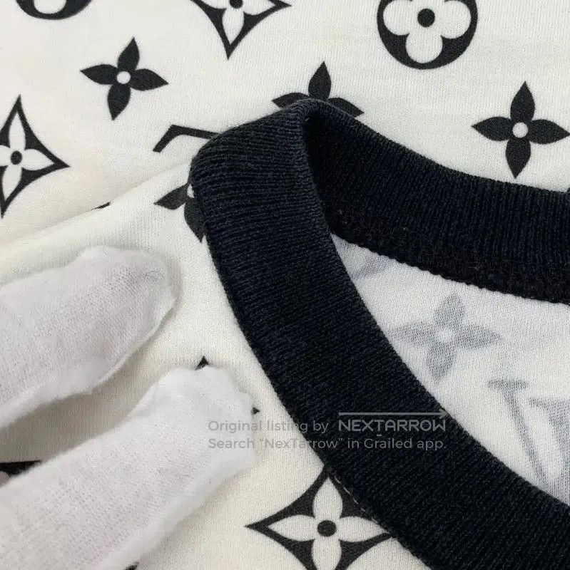 Louis Vuitton Louis Vuitton Women's White Cotton T. Size XS / US 0-2 / IT 36-38 - 7 Thumbnail