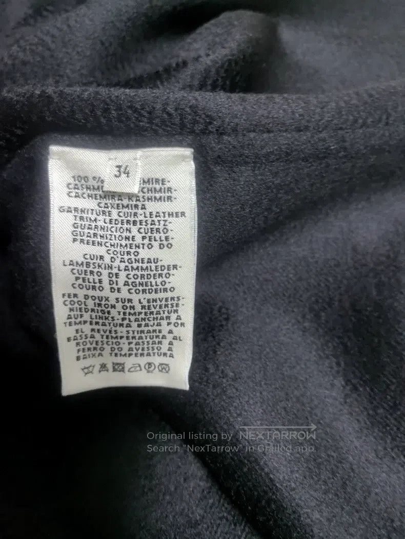 Hermes Hermes Black cashmere cloak, 100% cashmere material Size XXS / US 00 / IT 34 - 6 Thumbnail