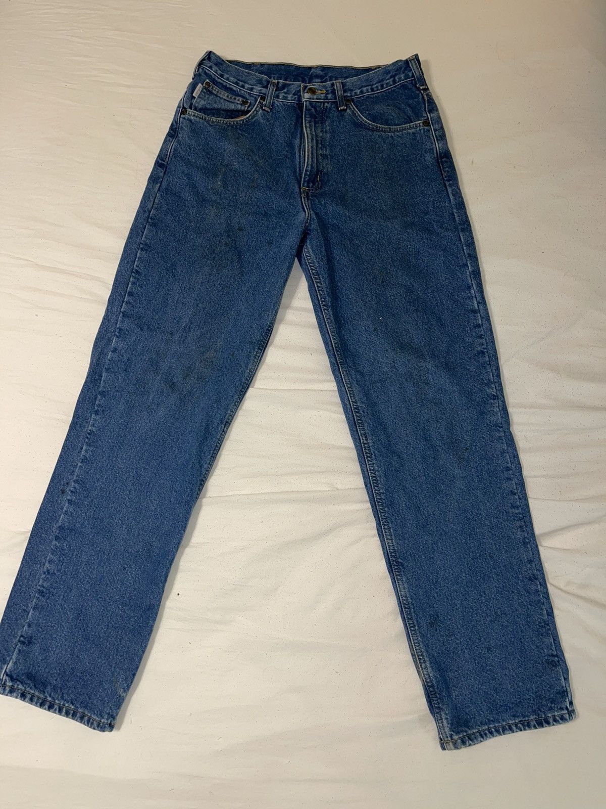 Carhartt Relaxed fit, Carhartt lined jeans Size US 32 / EU 48 - 1 Thumbnail