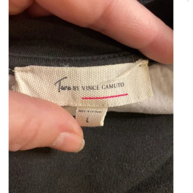 Vince Camuto Two by Vince Camuto Gray Layered Sweatshirt Minimalist L Size L / US 10 / IT 46 - 4 Thumbnail