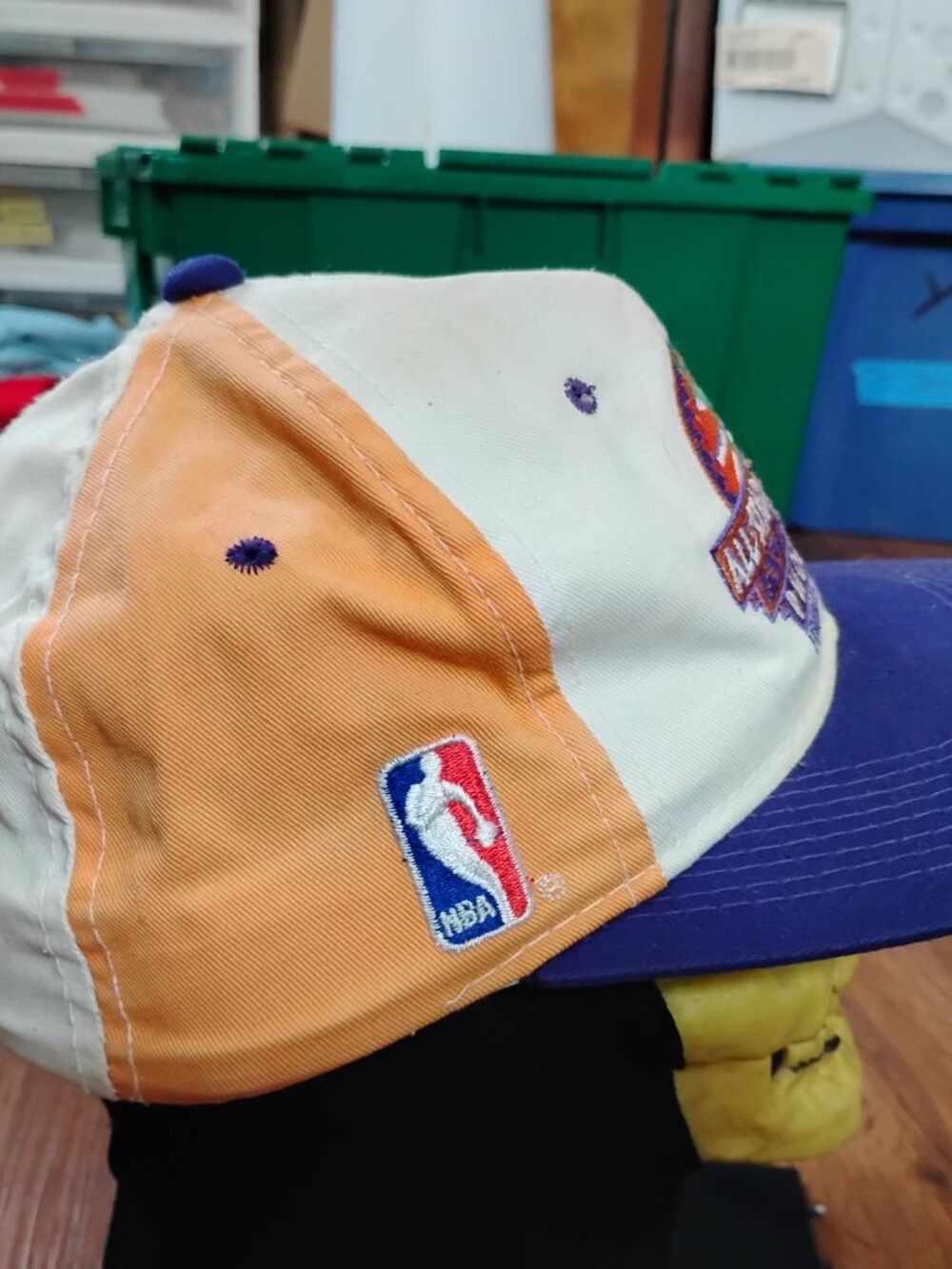 Sports Specialties Vintage Sports Specialties NBA All-Star Game 1995 Hat Cap Size ONE SIZE - 4 Thumbnail