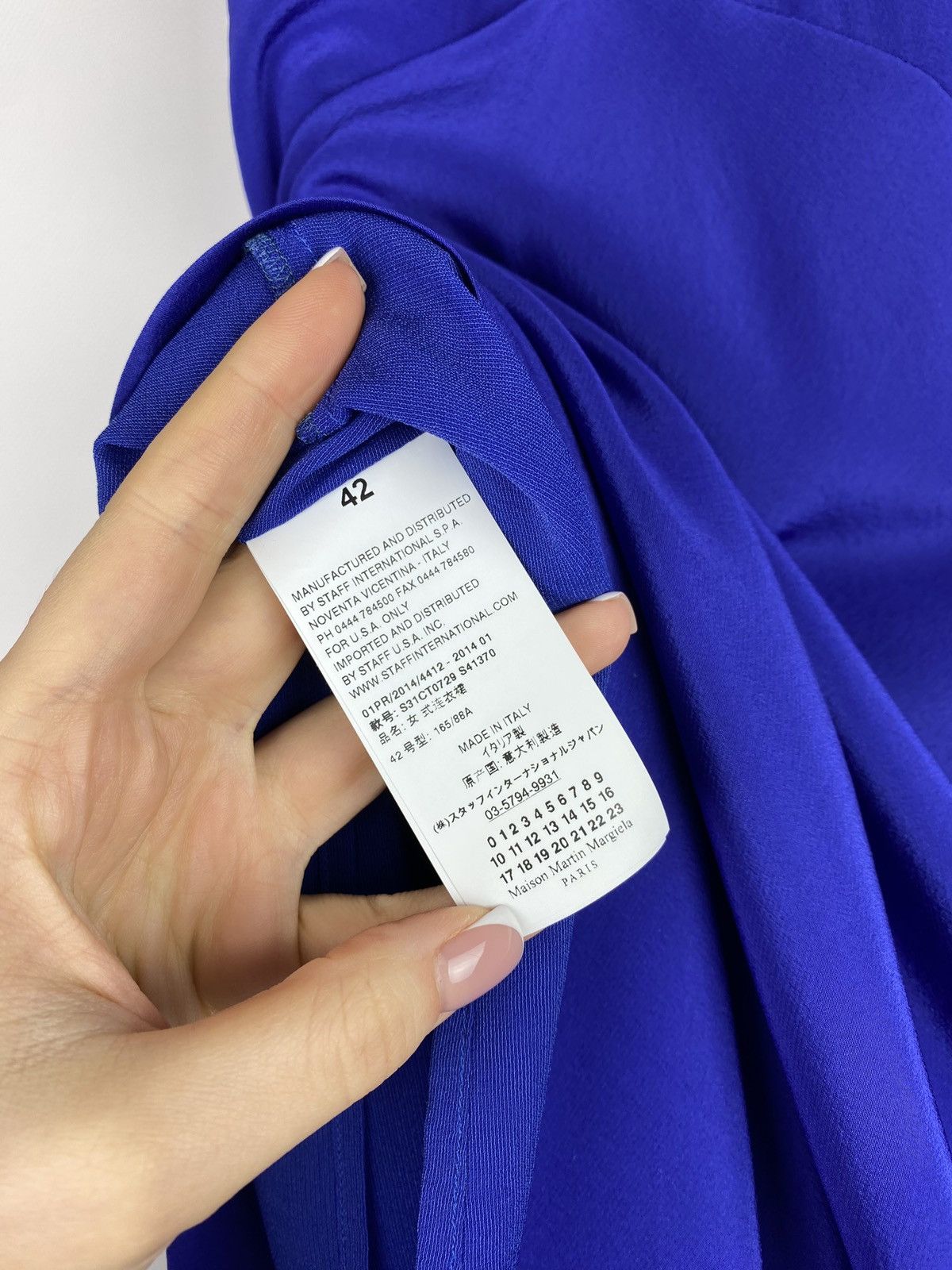 Maison Margiela BNWT! Maison Margiela ladies assymetrical silk dress size 42 Size M / US 6-8 / IT 42-44 - 15 Thumbnail