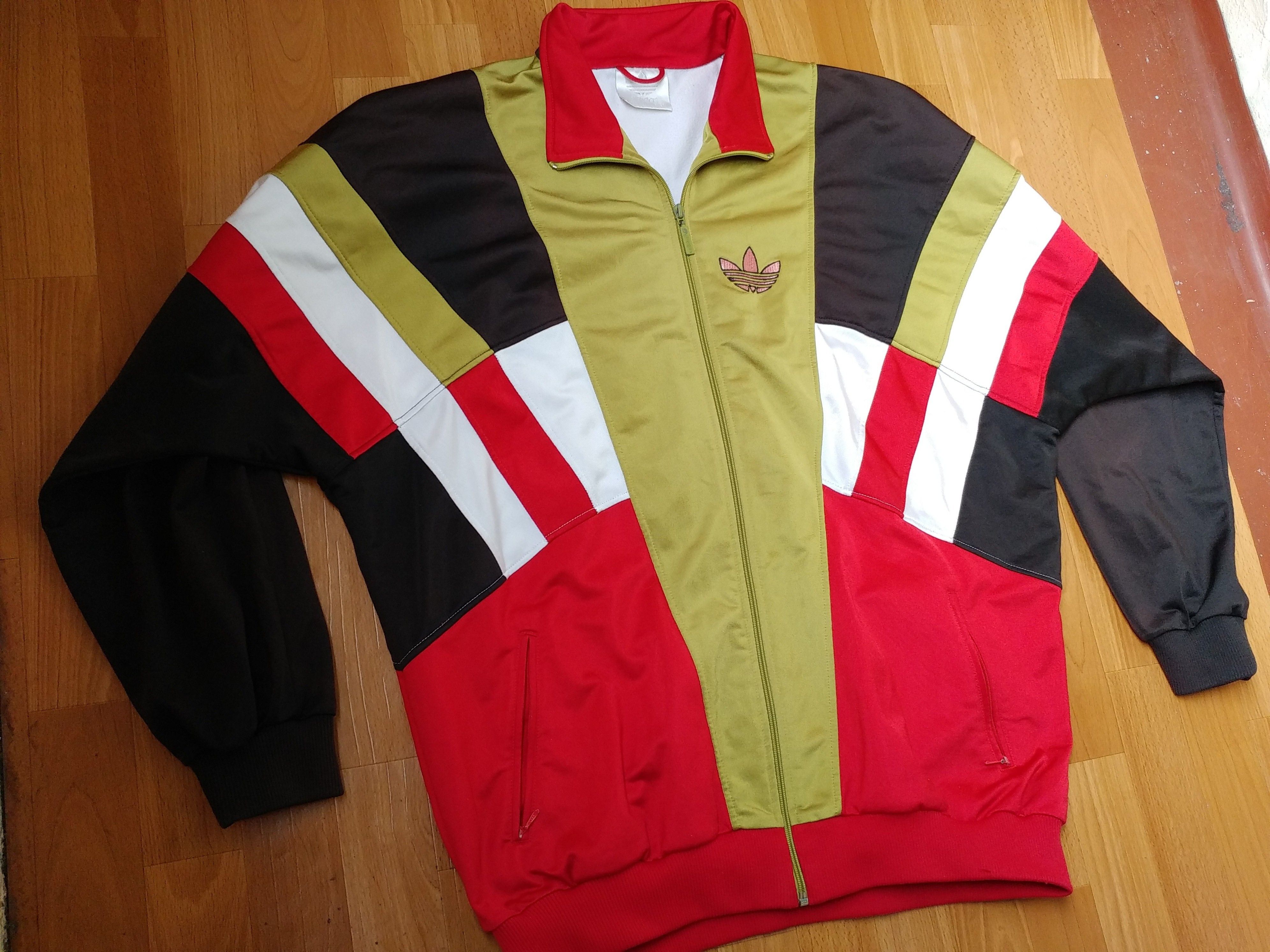 Adidas × Vintage ADIDAS jacket, vintage Adidas Team 90s hip hop 1990s size L Size US L / EU 52-54 / 3 - 11 Thumbnail