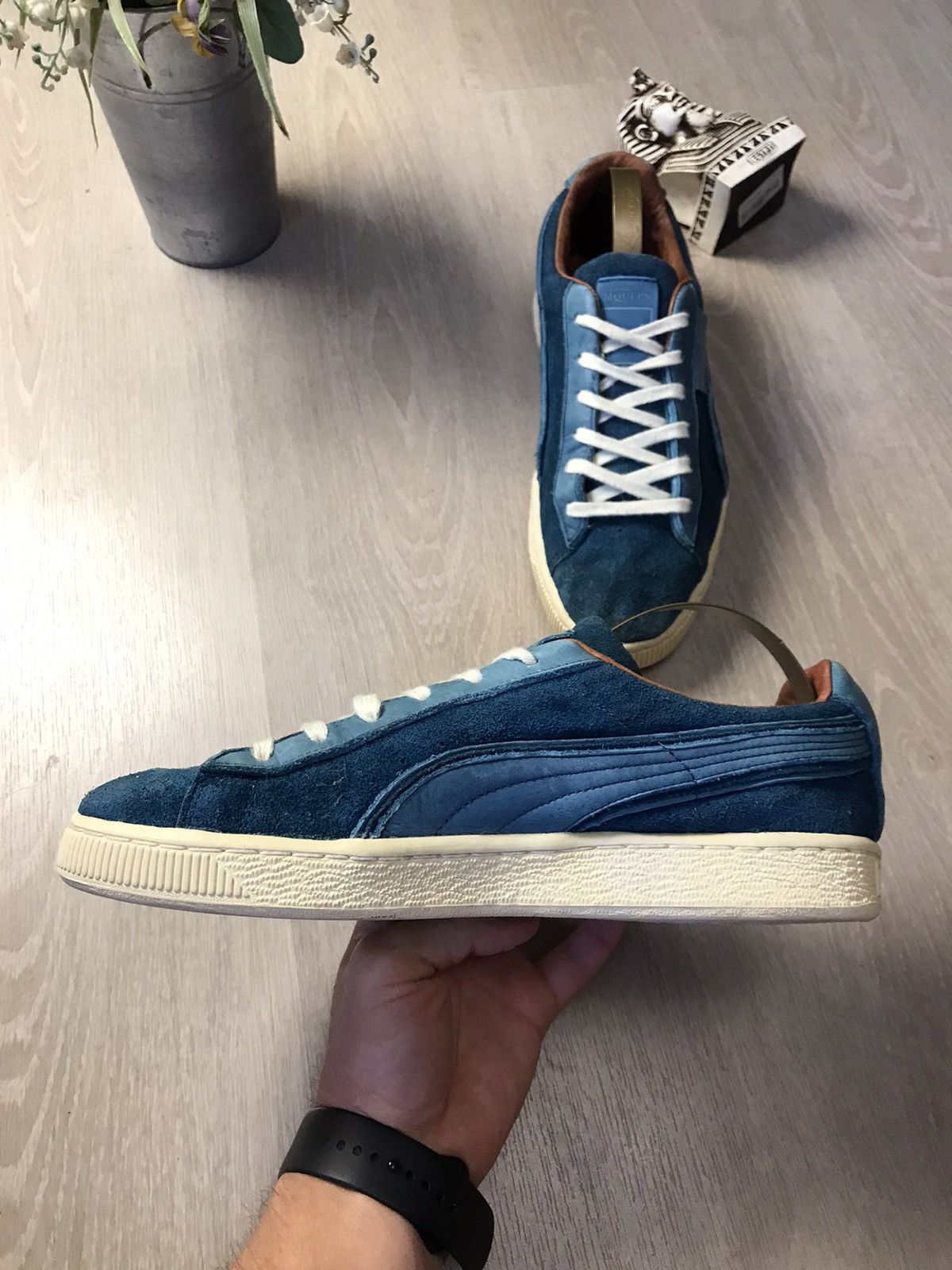 Alexander McQueen × Puma Puma & Alexandr McQueen AMQ Suede unisex sneakers Size US 9 / EU 42 - 8 Thumbnail