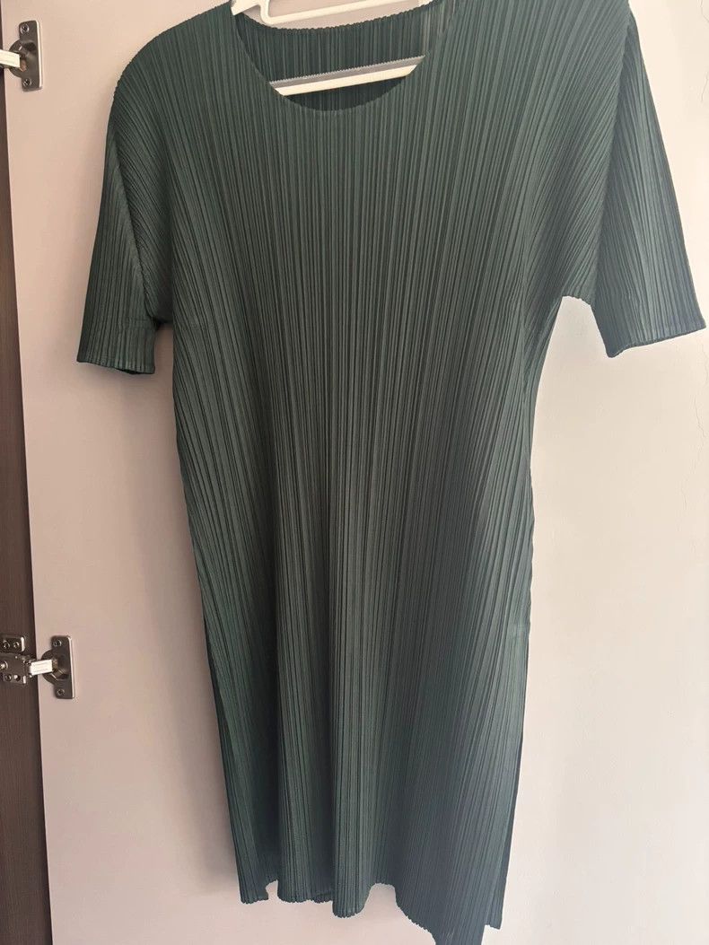 Issey Miyake issey miyake size:3 Dark green coat Size XXS / US 00 / IT 34 - 1 Thumbnail