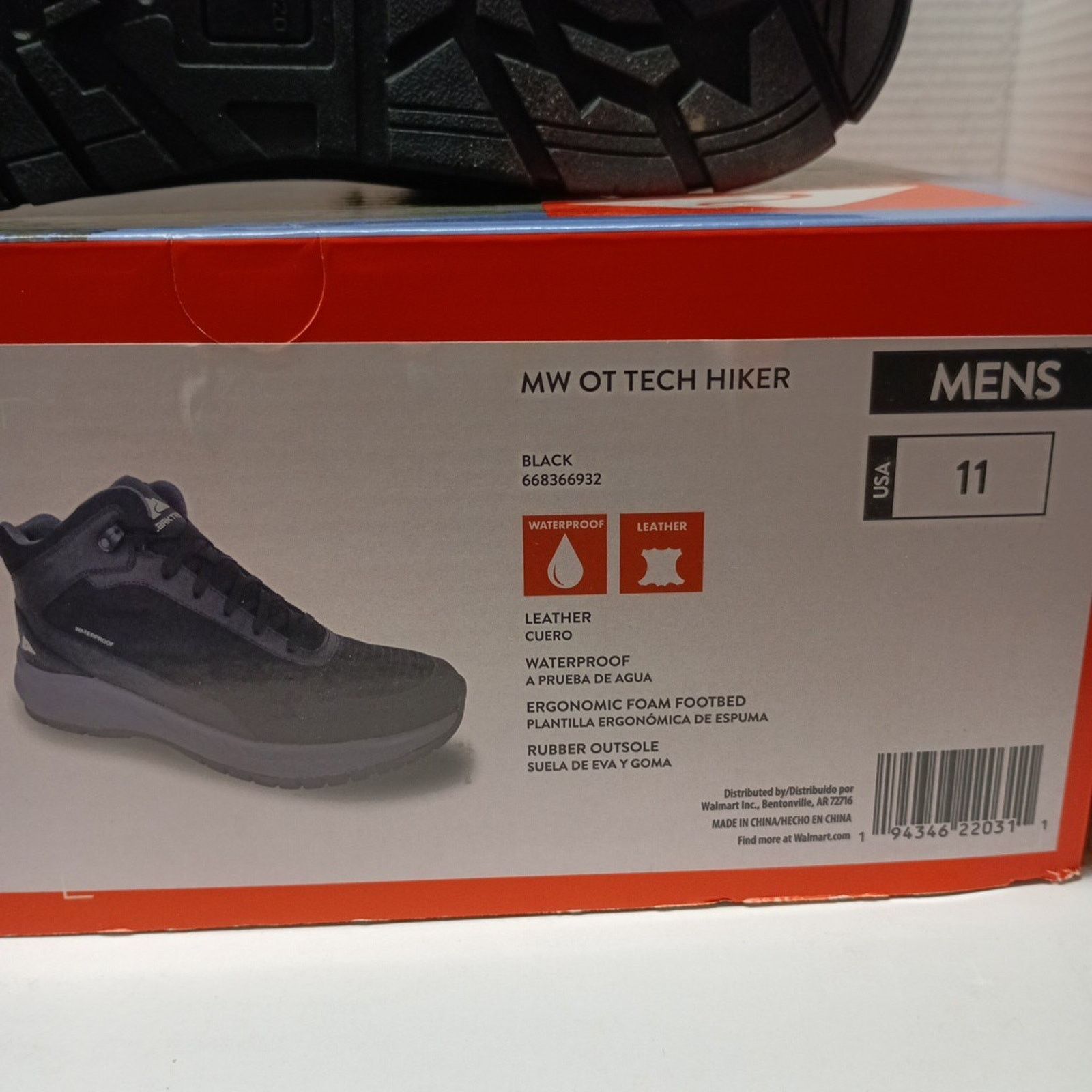 Other Men’s size 11 Ozark Trail Tech Hiker Waterproof Boots Black Size US 11 / EU 44 - 9 Thumbnail