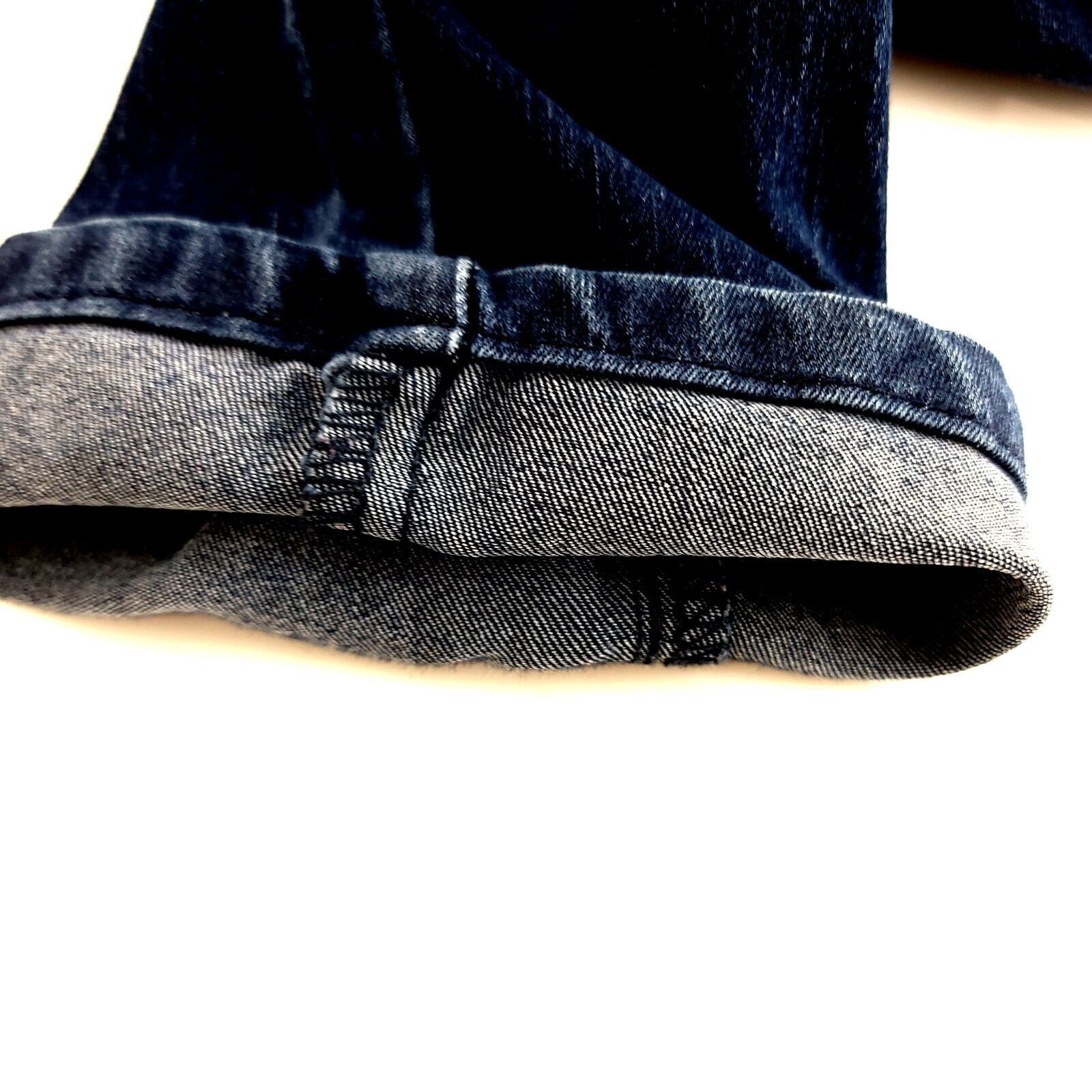 Calvin Klein Calvin Klein Ultimate Skinny Dark Blue Denim Jeans 26/2 Mid Size US 28 / EU 44 - 14 Thumbnail
