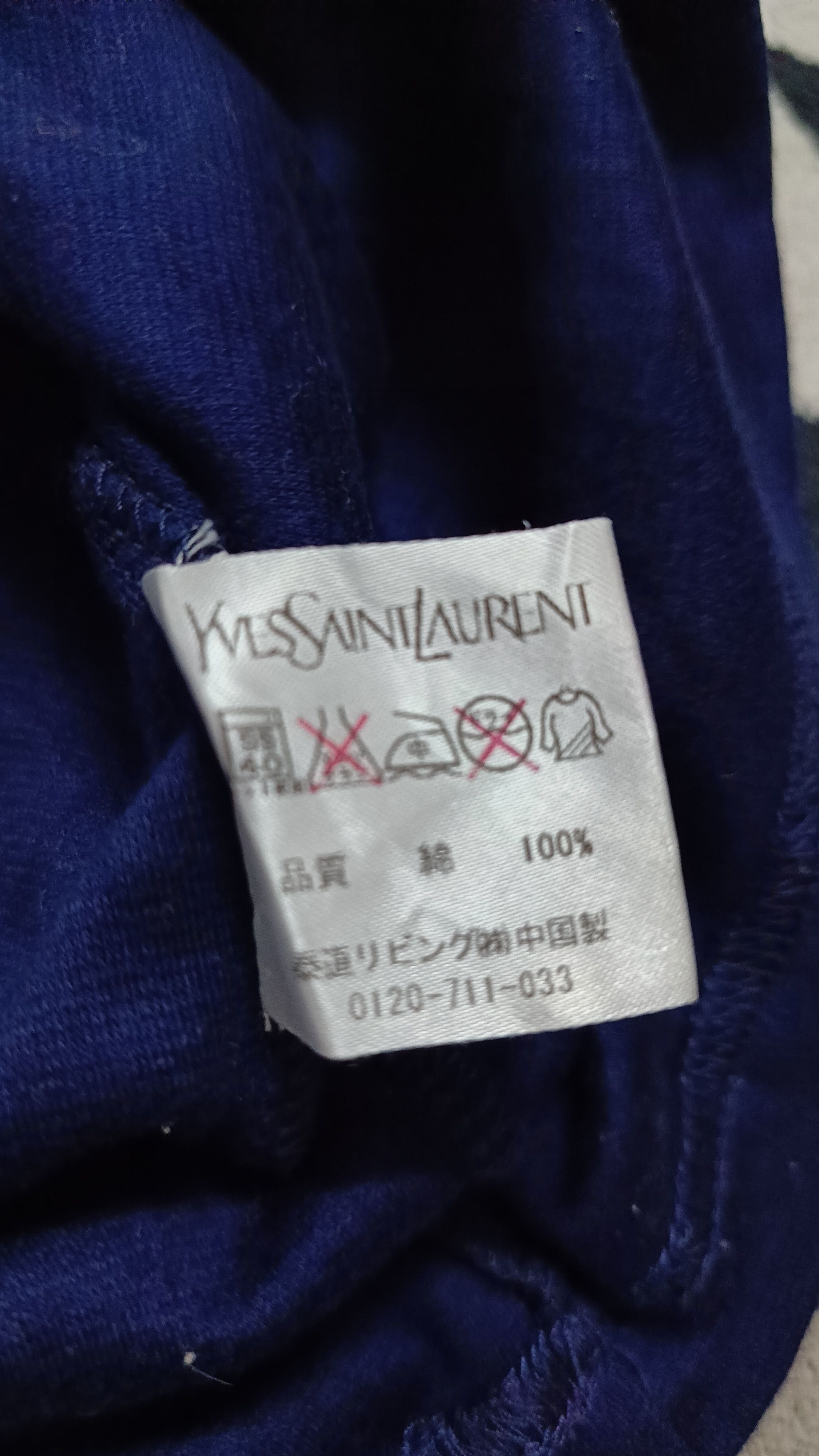 Yves Saint Laurent 🔥🔥Rare Yves Saint Laurent Long Sleeve Tee Size M / US 6-8 / IT 42-44 - 5 Thumbnail
