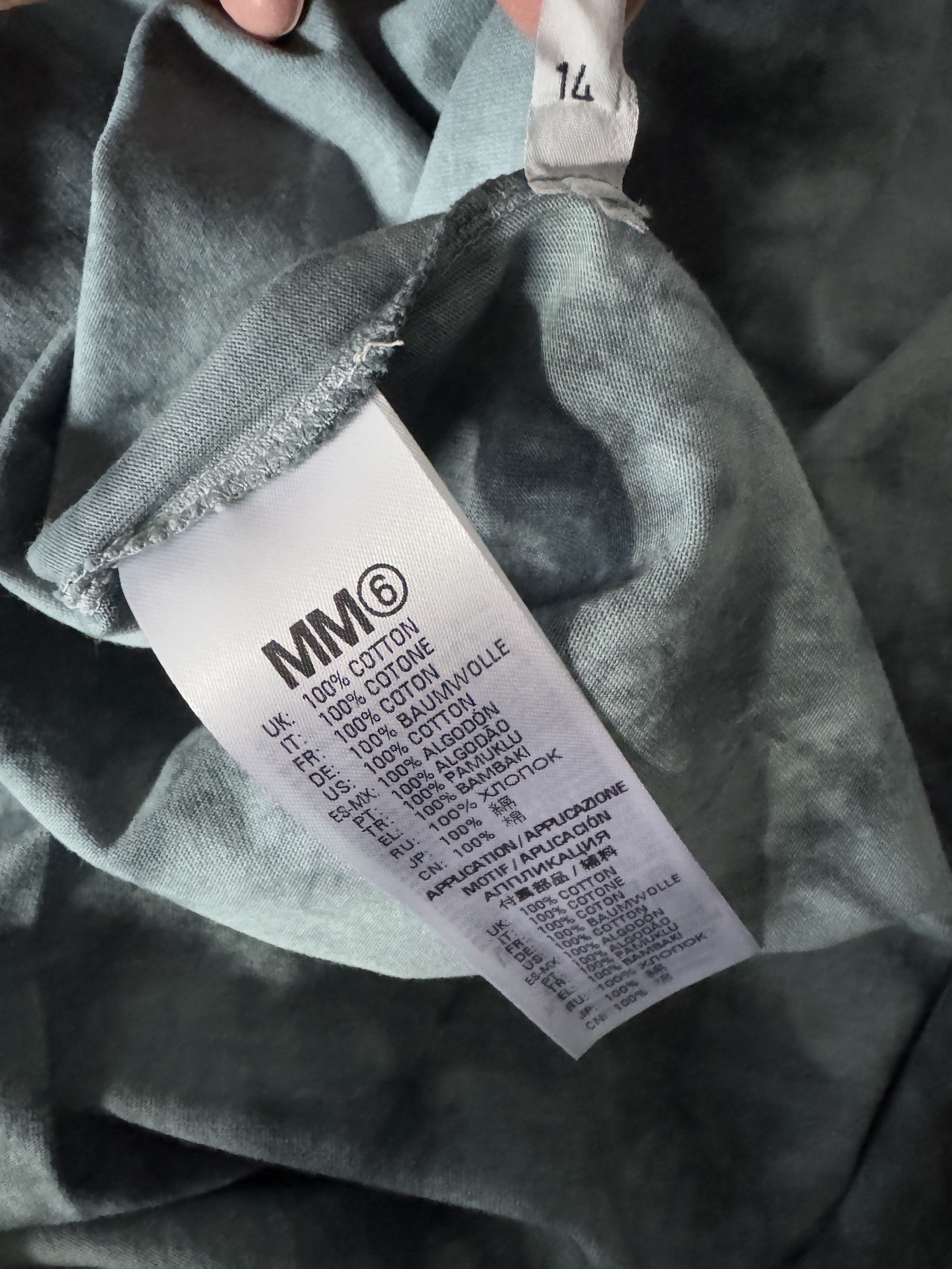 Maison Margiela MM6 MAISON MARGIELA Tie-dye Tshirt dress S/ M Size M / US 6-8 / IT 42-44 - 14 Thumbnail