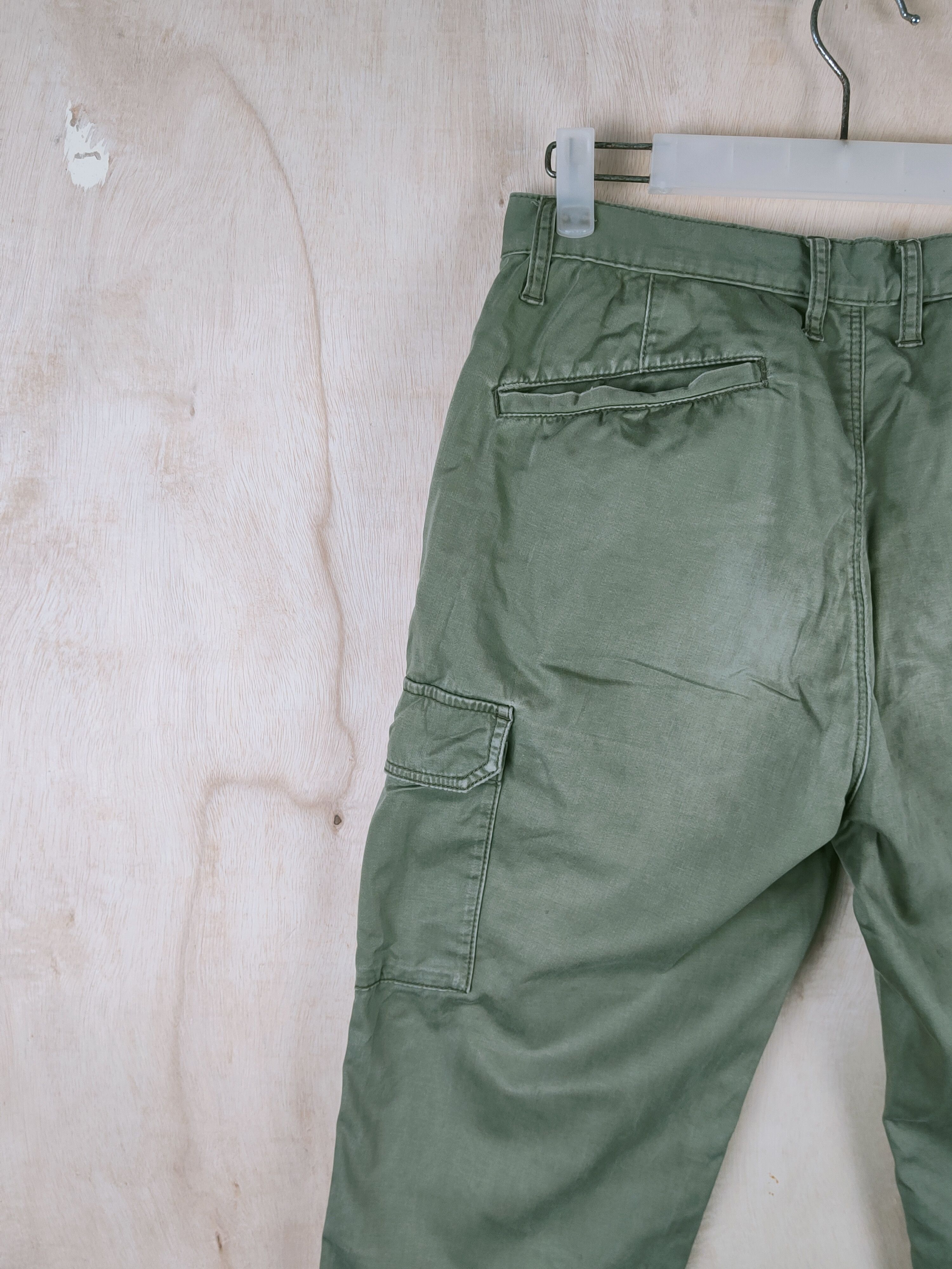 Japanese Brand Japanese Brand Green Multipocket Tactical Cargo Pants #S2485 Size US 29 - 8 Thumbnail