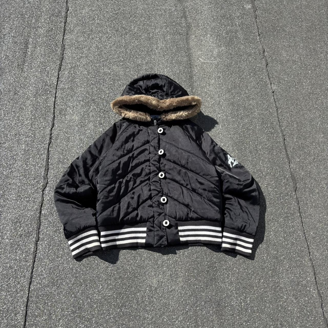 Japanese Brand × Le Grande Bleu (L.G.B.) × Vintage Vintage y2k 90s Adidas Japanese bomber jacket Size US S / EU 44-46 / 1 - 1 Thumbnail