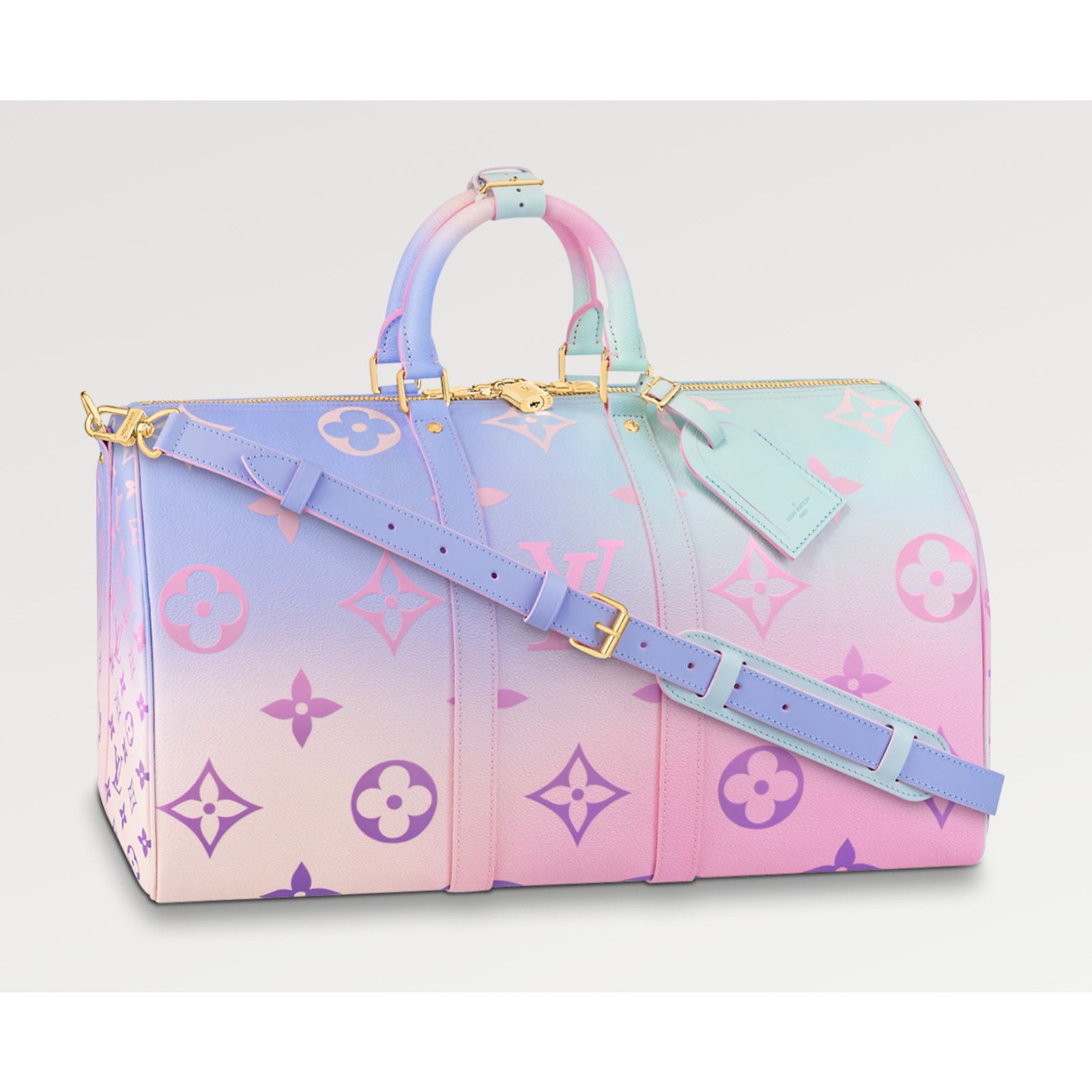 Louis Vuitton Keepall Bandouliere Monogram Travel Bag