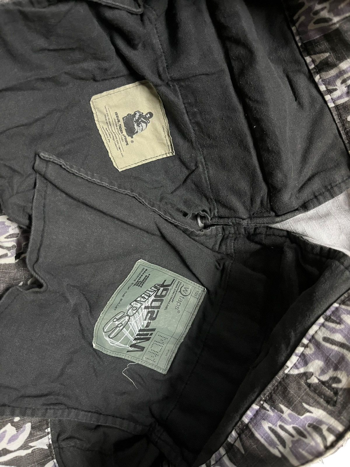 Japanese Brand × Wtaps WTAPS TIGER STARP CAMO CARGO SHORT PANTS Size US 34 / EU 50 - 9 Thumbnail