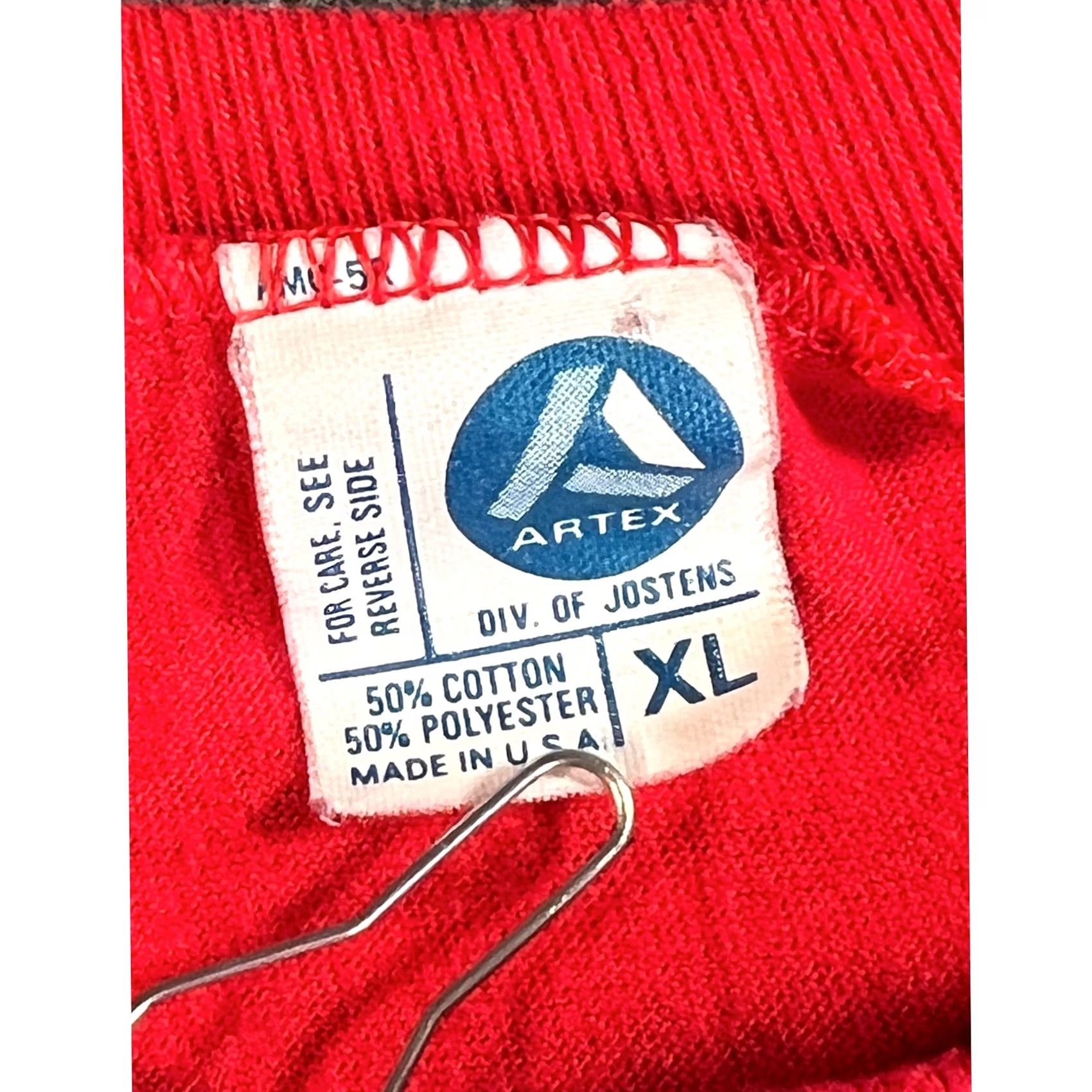 Vintage Vintage Artex Snoopy T-Shirt Mens XL Red Dads Lazy Day 80s USA Made Short Sleeve Graphic Tee Size US XL / EU 56 / 4 - 6 Thumbnail
