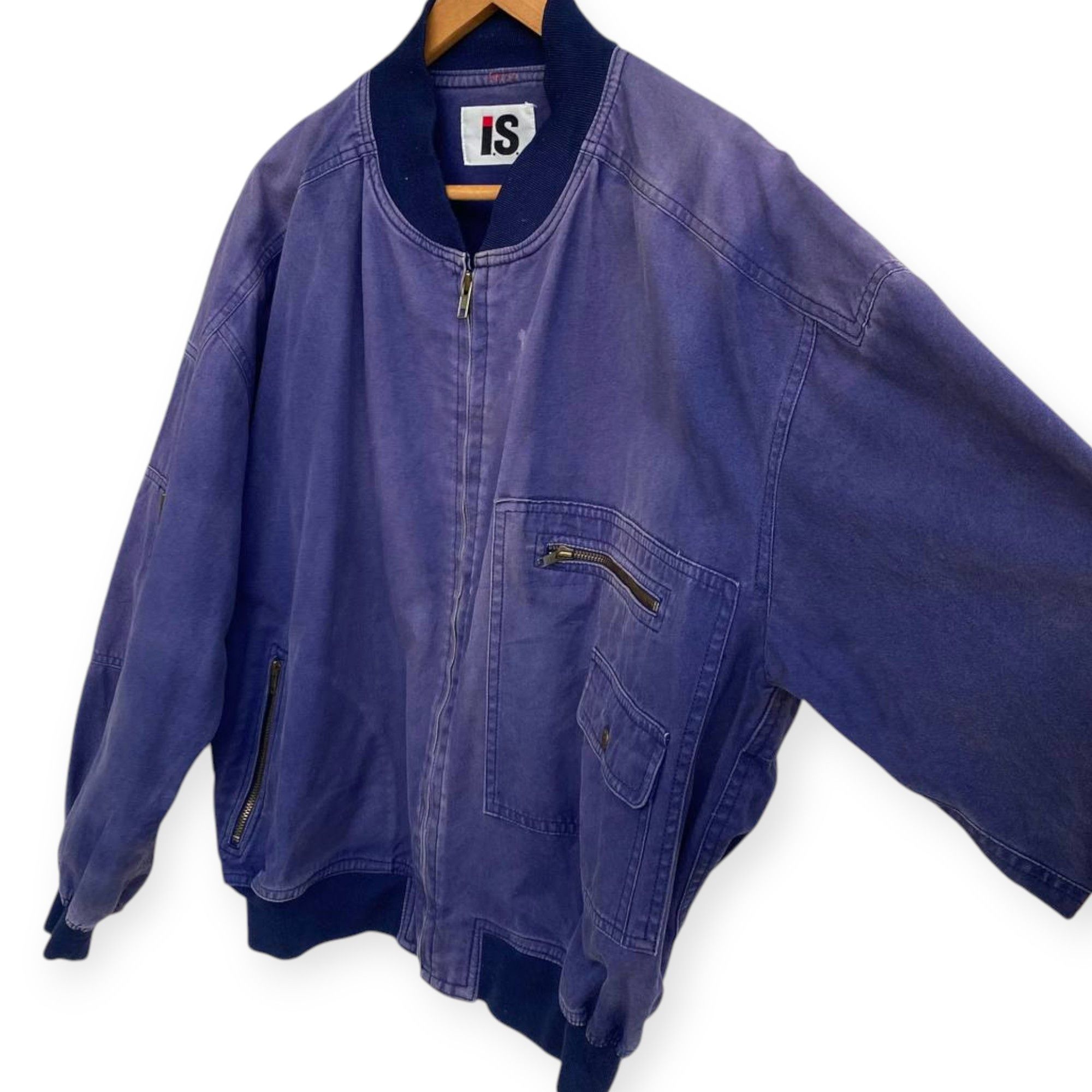 Issey Miyake WORN VINTAGE 80S ISSEY MIYAKE CARE INSTRUCTION FADED PURPLE Size US M / EU 48-50 / 2 - 9 Thumbnail