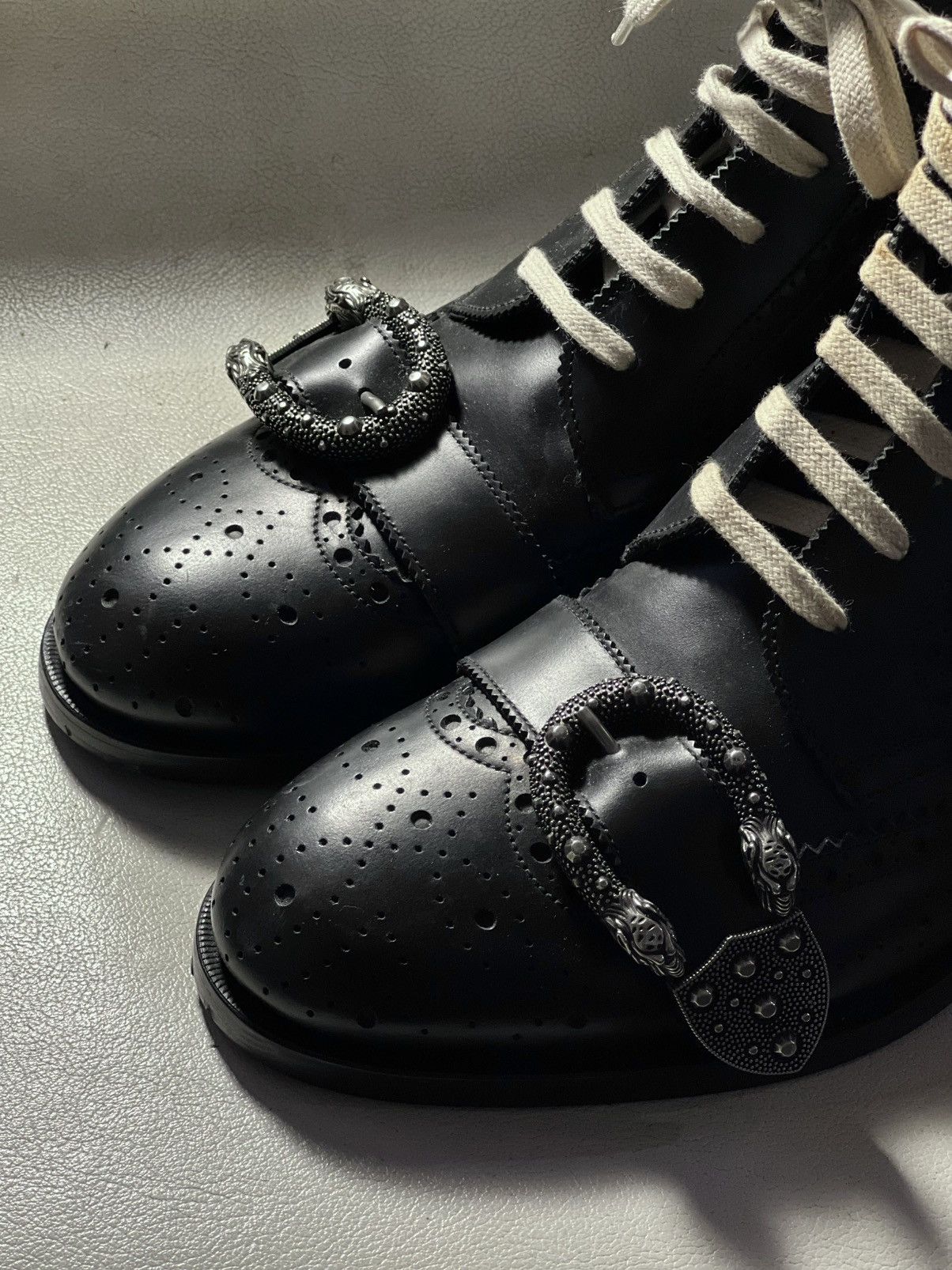Gucci Gucci Queercore Brogue Boots Size US 7 / EU 40 - 2 Thumbnail