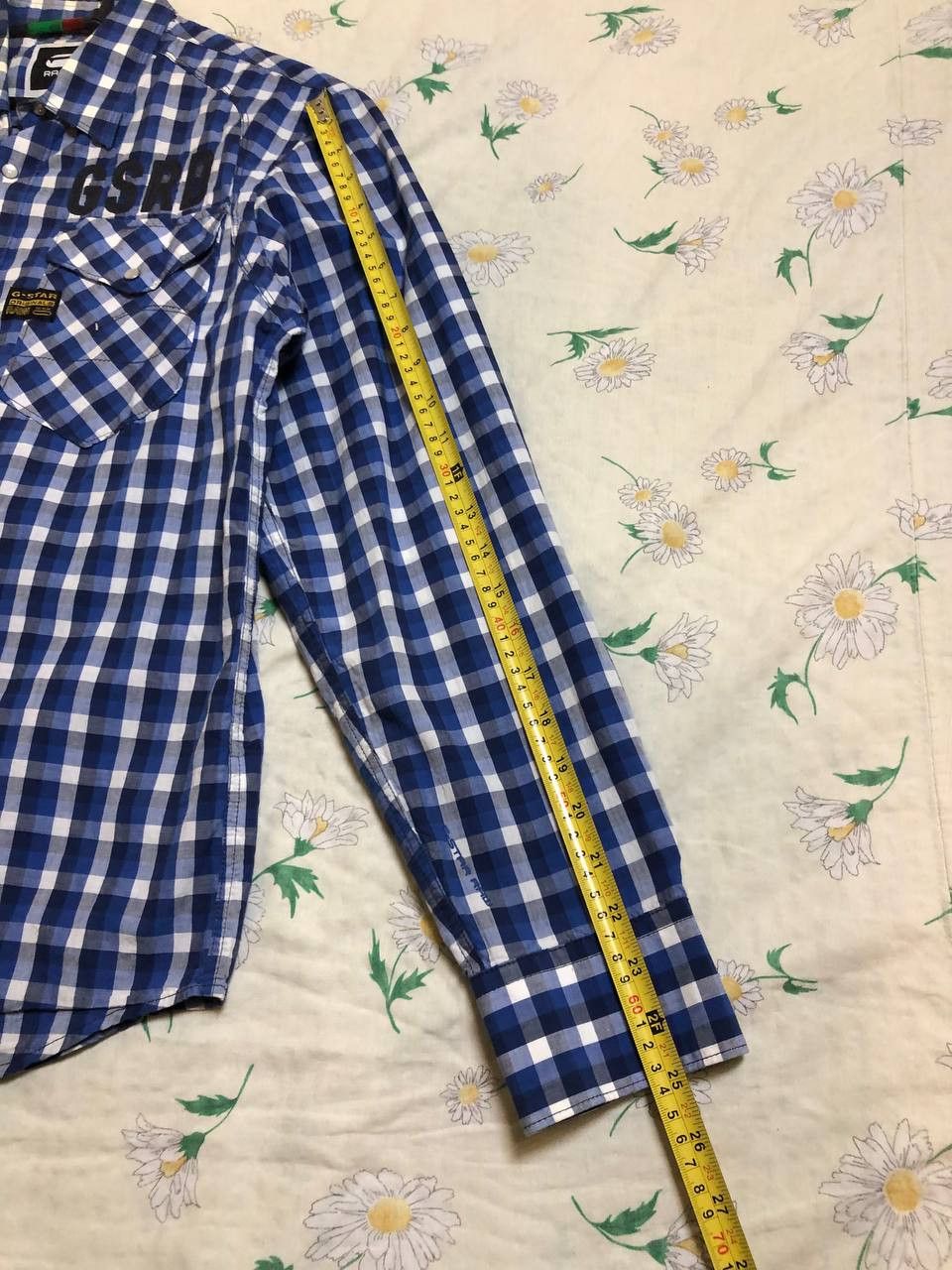 G-Star Vintage G-Star Checkered Button Up Shirt Size US L / EU 52-54 / 3 - 8 Thumbnail