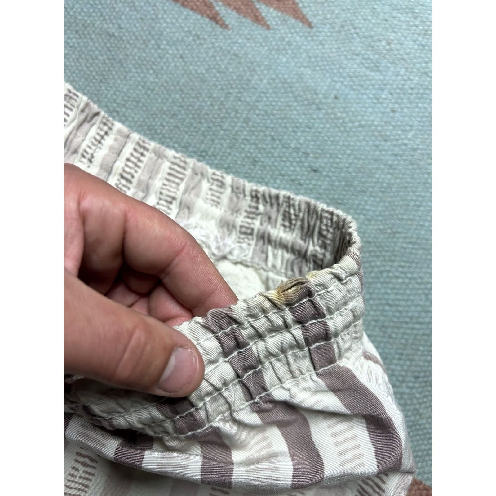 Vintage VINTAGE 50s 60s men’s swim trunks shorts rayon distressed beach large Size US 33 - 5 Thumbnail