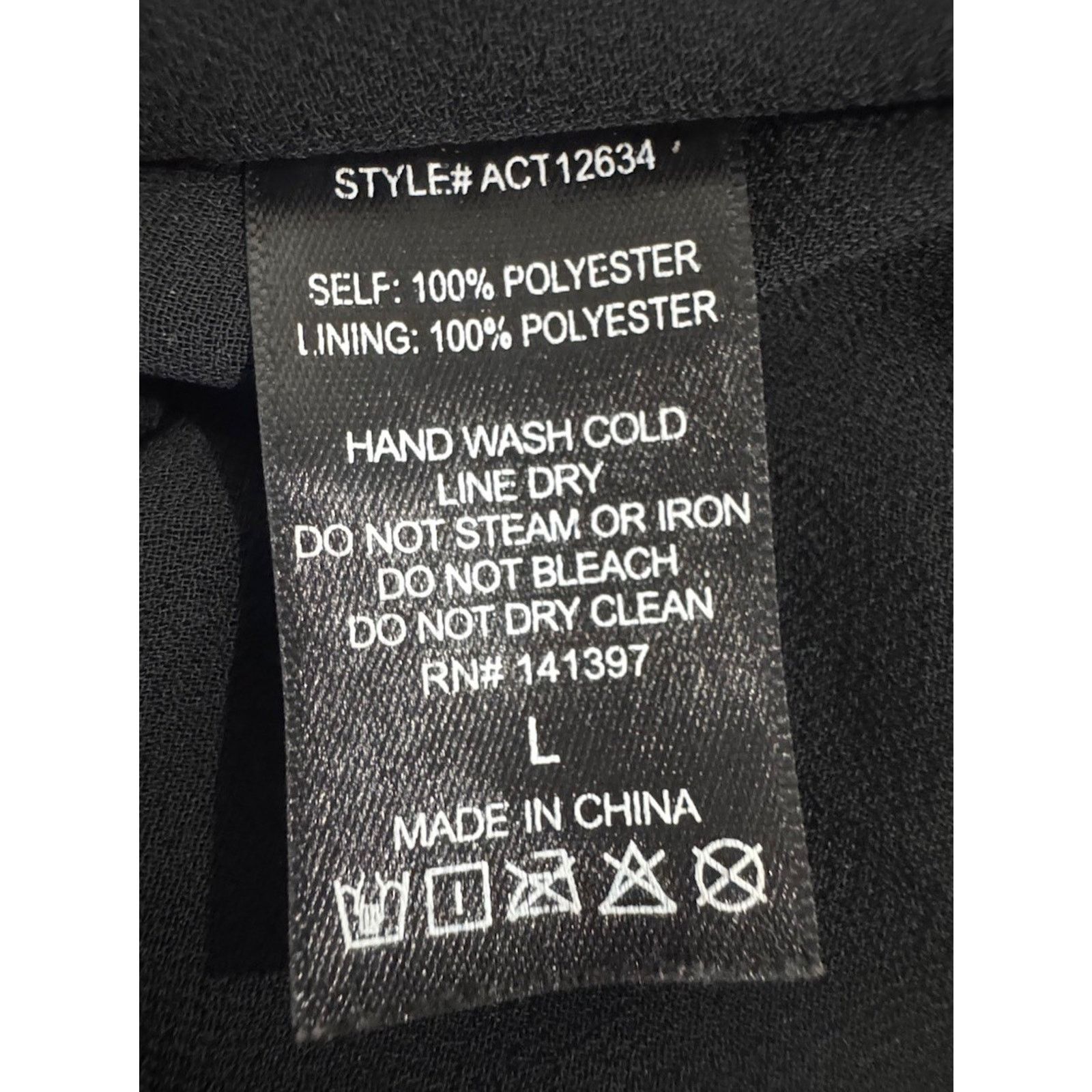ASTR The Label ASTR The Label Black And Pink Floral Blouse Cottagecore Size L / US 10 / IT 46 - 6 Thumbnail