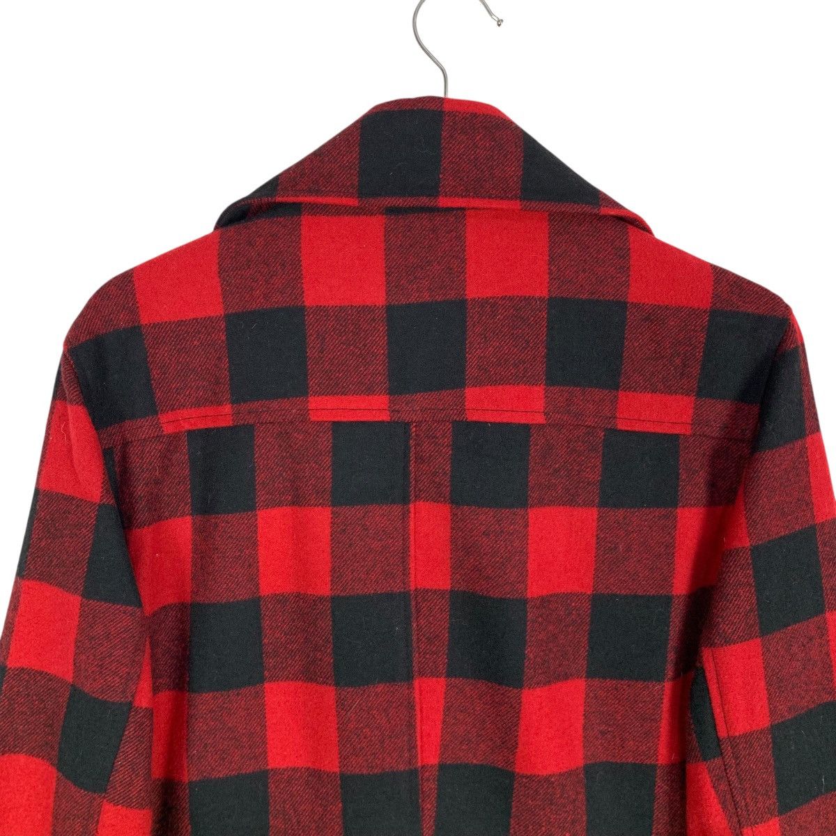 If Six Was Nine Vintage Flannel Jacket Double Collar Women Tartan Jacket Size S / US 4 / IT 40 - 13 Thumbnail