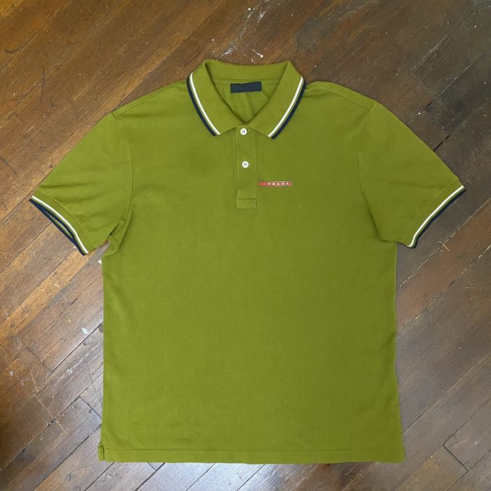 Green clearance prada polo