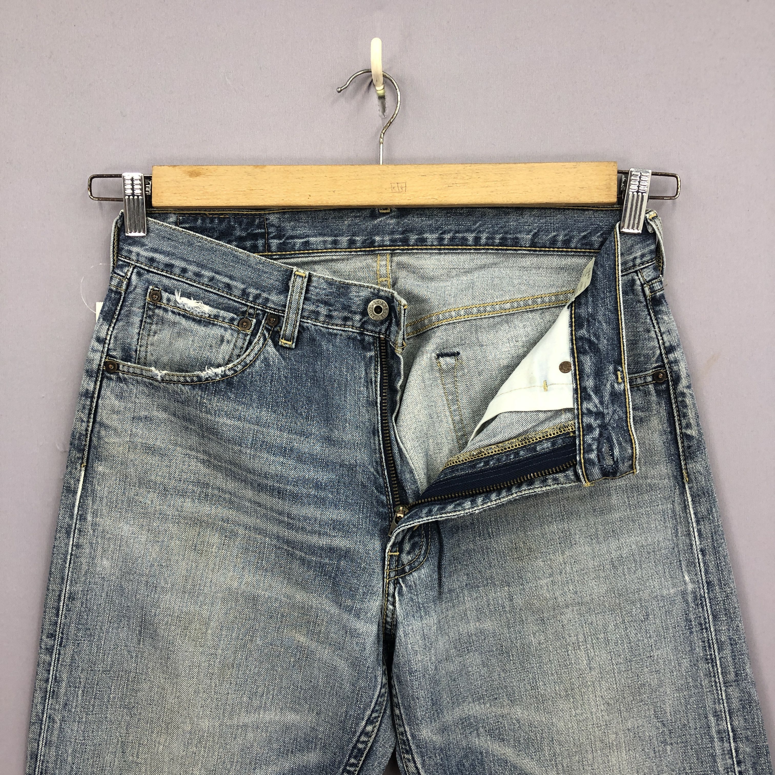 Vintage Levis Faded Jeans Distressed Grunge Levi's 503 Denim