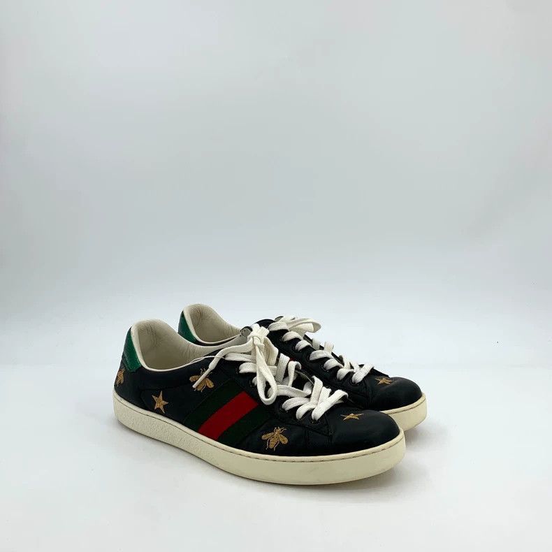 Gucci Gucci Ace 41.5 black sneakers-2508 Size US 11 / EU 44 - 2 Thumbnail